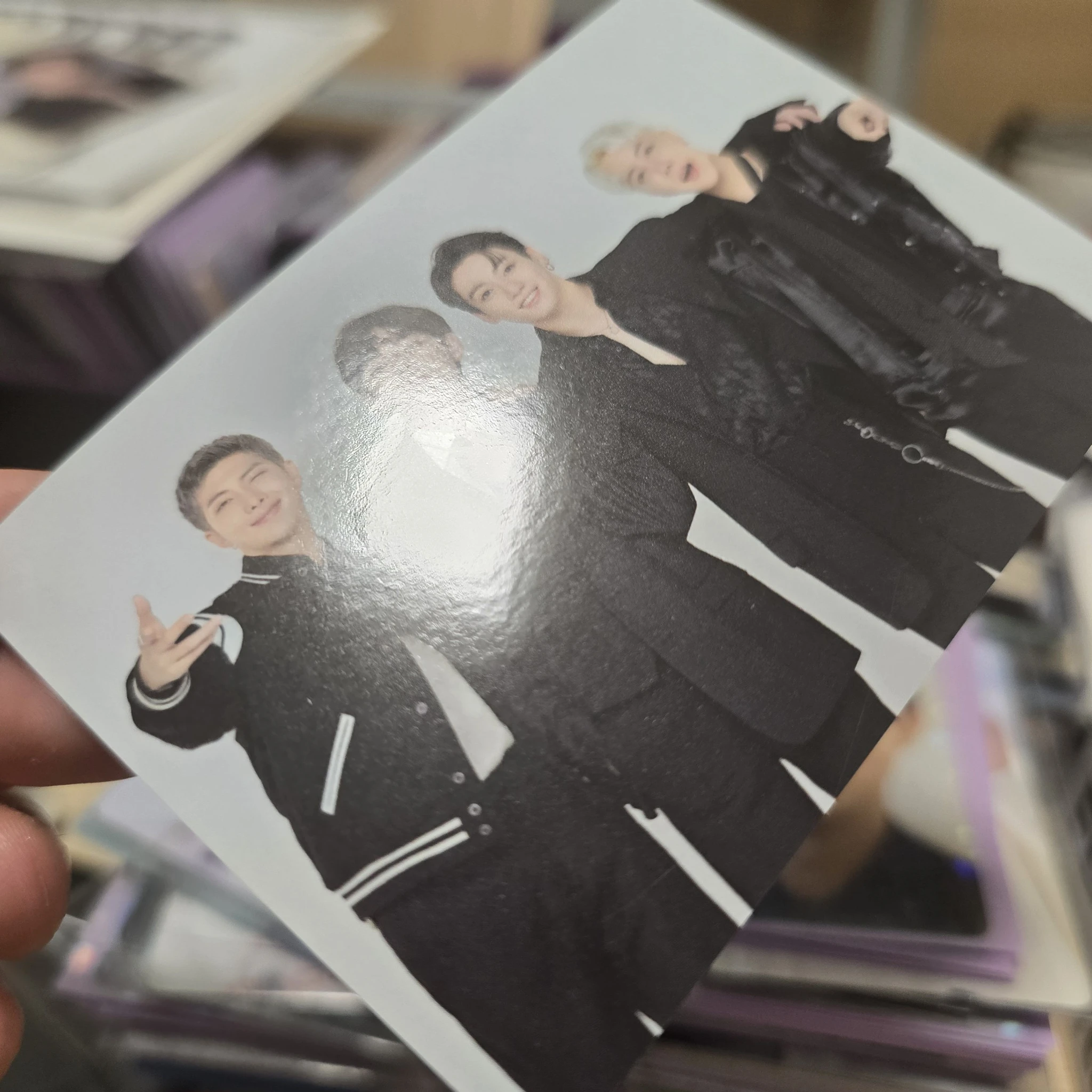 BTS BTS - RM & j-hope & V - Permission To Dance On Stage Tour Event merch photocard blanket listing photo 2