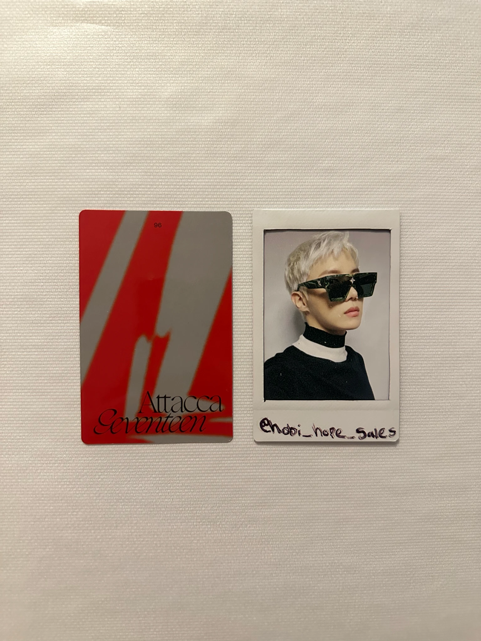 SEVENTEEN Jeonghan SEVENTEEN - Jeonghan - Attacca Album carat version album photocard listing photo 2