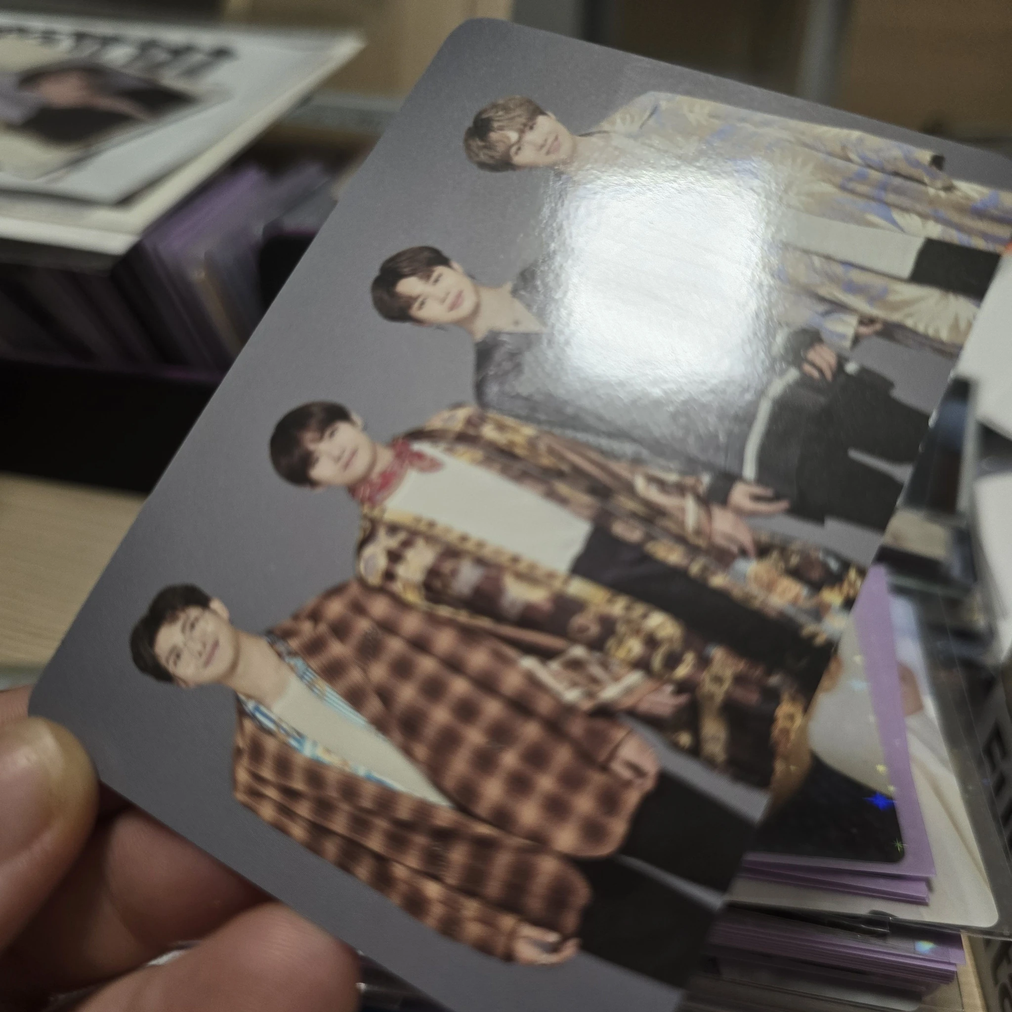 BTS BTS - RM & SUGA & V - Japan Official Fanmeeting Vol.5 - Magic Shop Event mini photocard listing photo 2