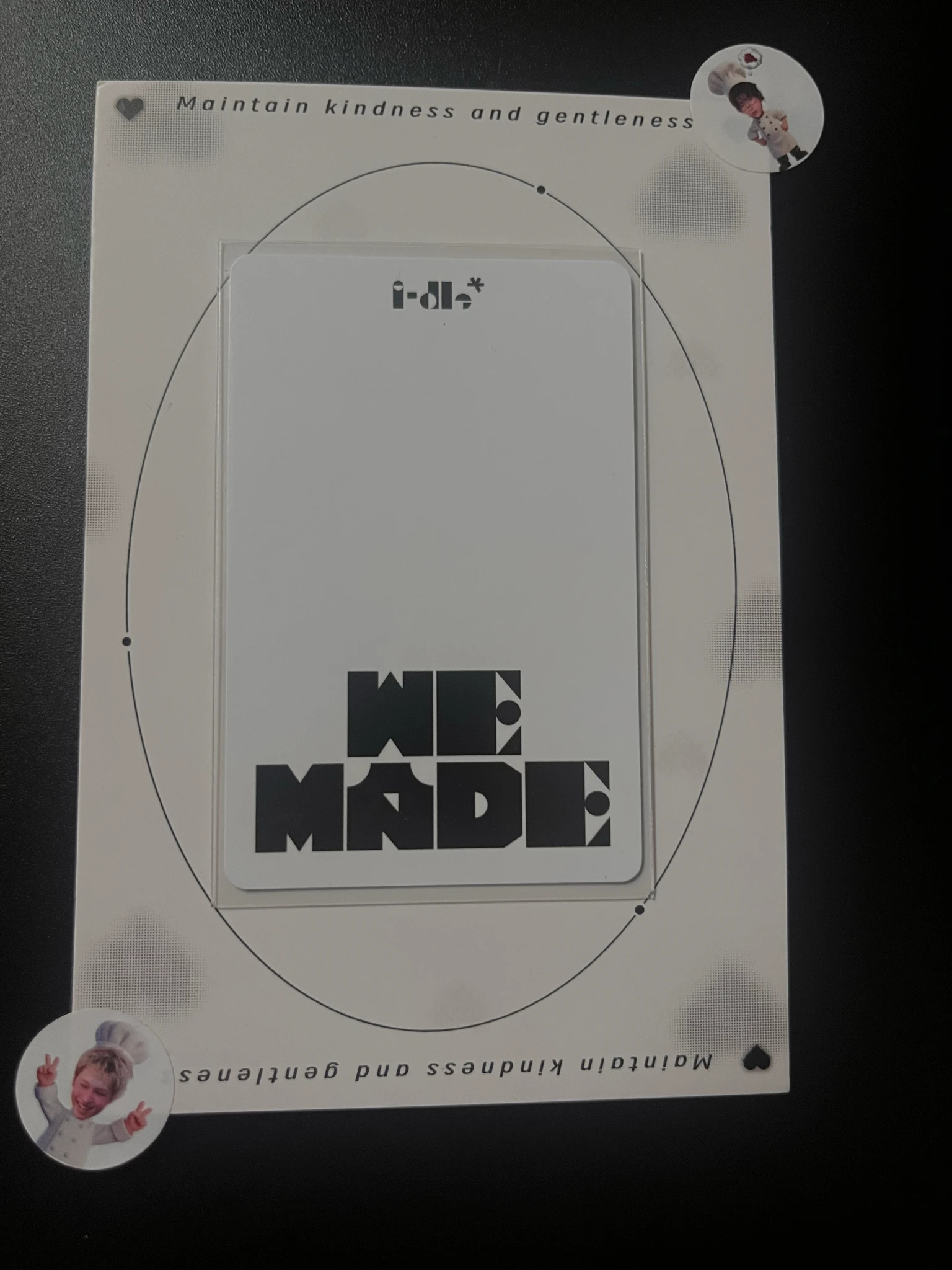 i-dle Miyeon i-dle - Miyeon - We made Album album photocard A version listing photo 2