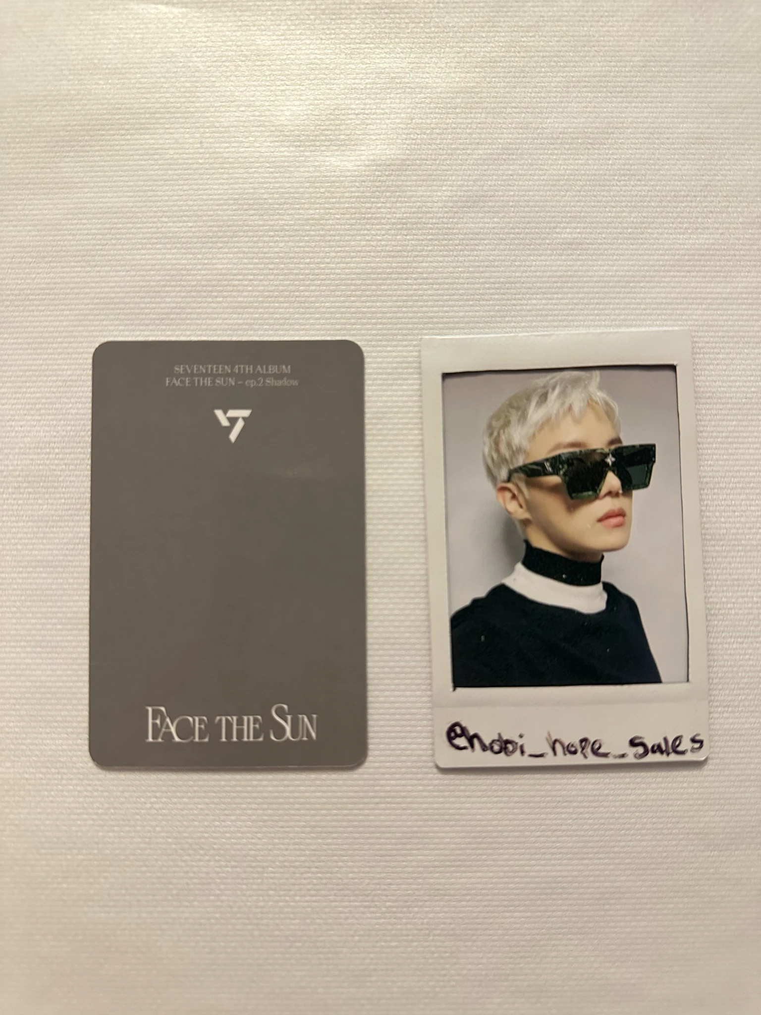 SEVENTEEN Jeonghan SEVENTEEN - Jeonghan - Face the Sun Album album photocard listing photo 2
