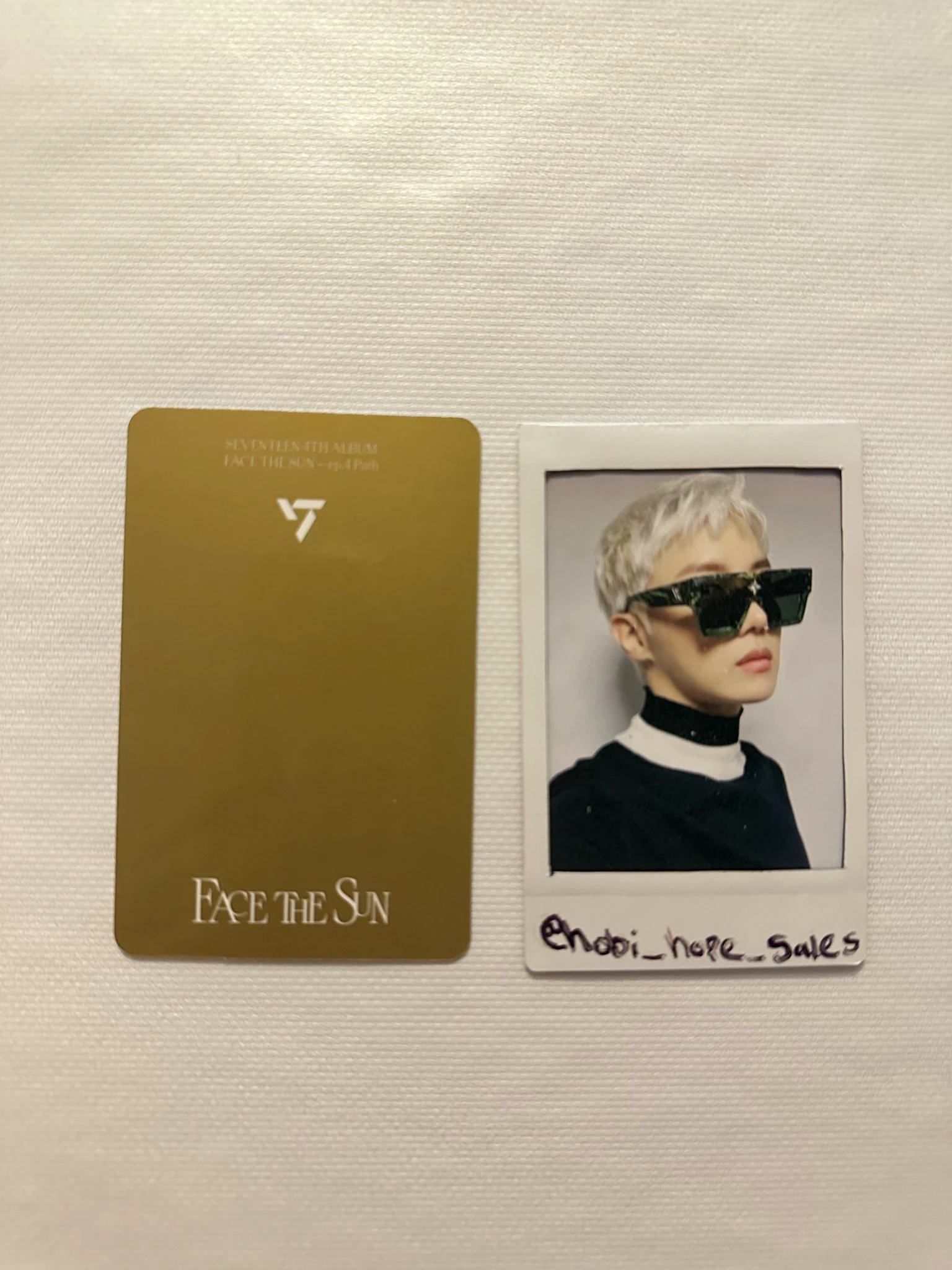 SEVENTEEN Jeonghan SEVENTEEN - Jeonghan - Face the Sun Album Path ver. listing photo 2