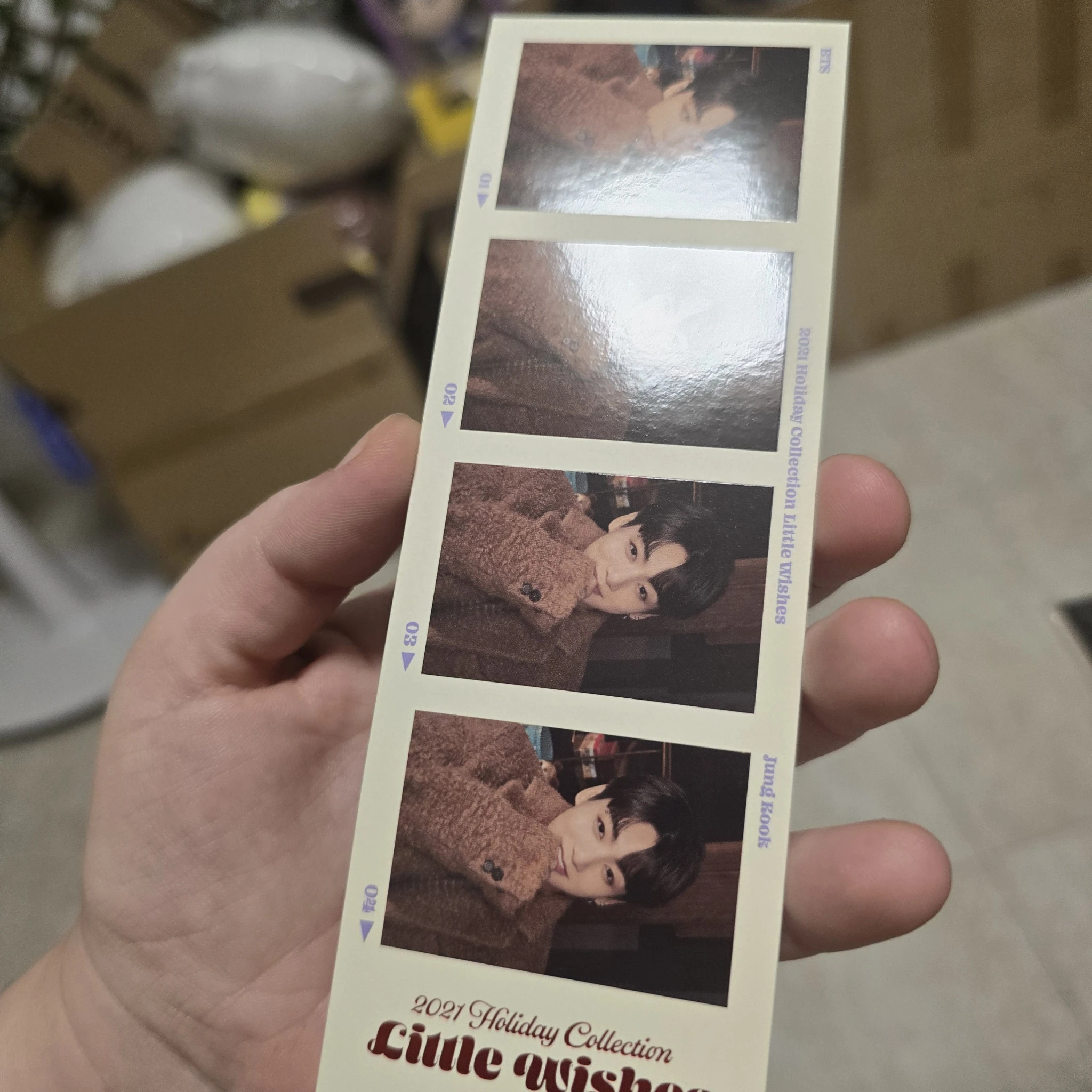 BTS Jungkook BTS - Jungkook - Little Wishes Other film strip listing photo 2