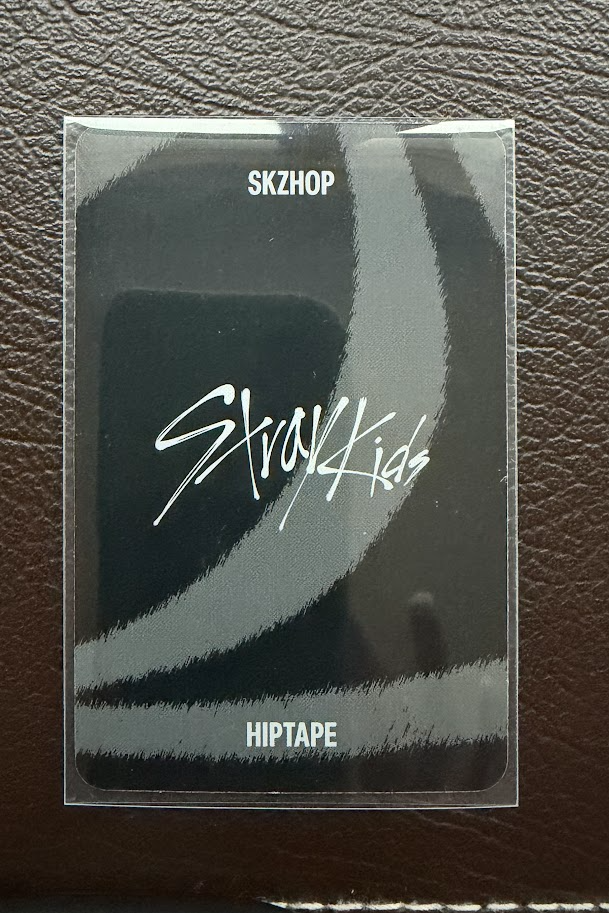 Stray Kids Seungmin Stray Kids - Seungmin - HOP Album album photocard accordion version monochrome listing photo 2