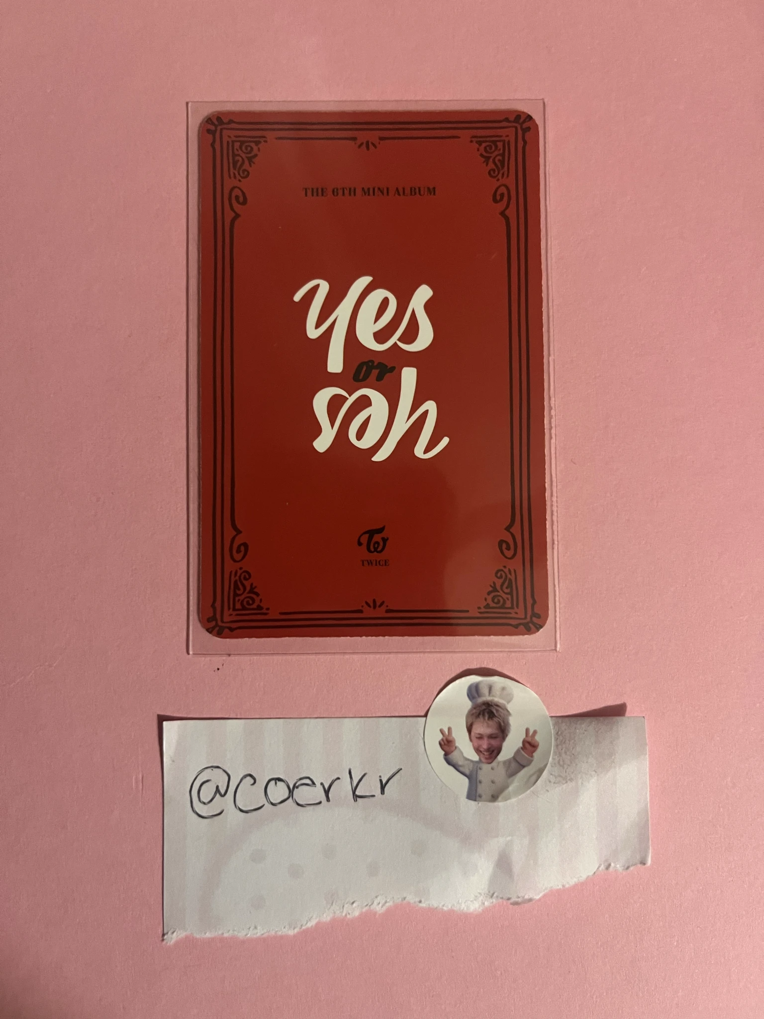 TWICE Jeongyeon TWICE-Jeongyeon-Album-yes or yes listing photo 2