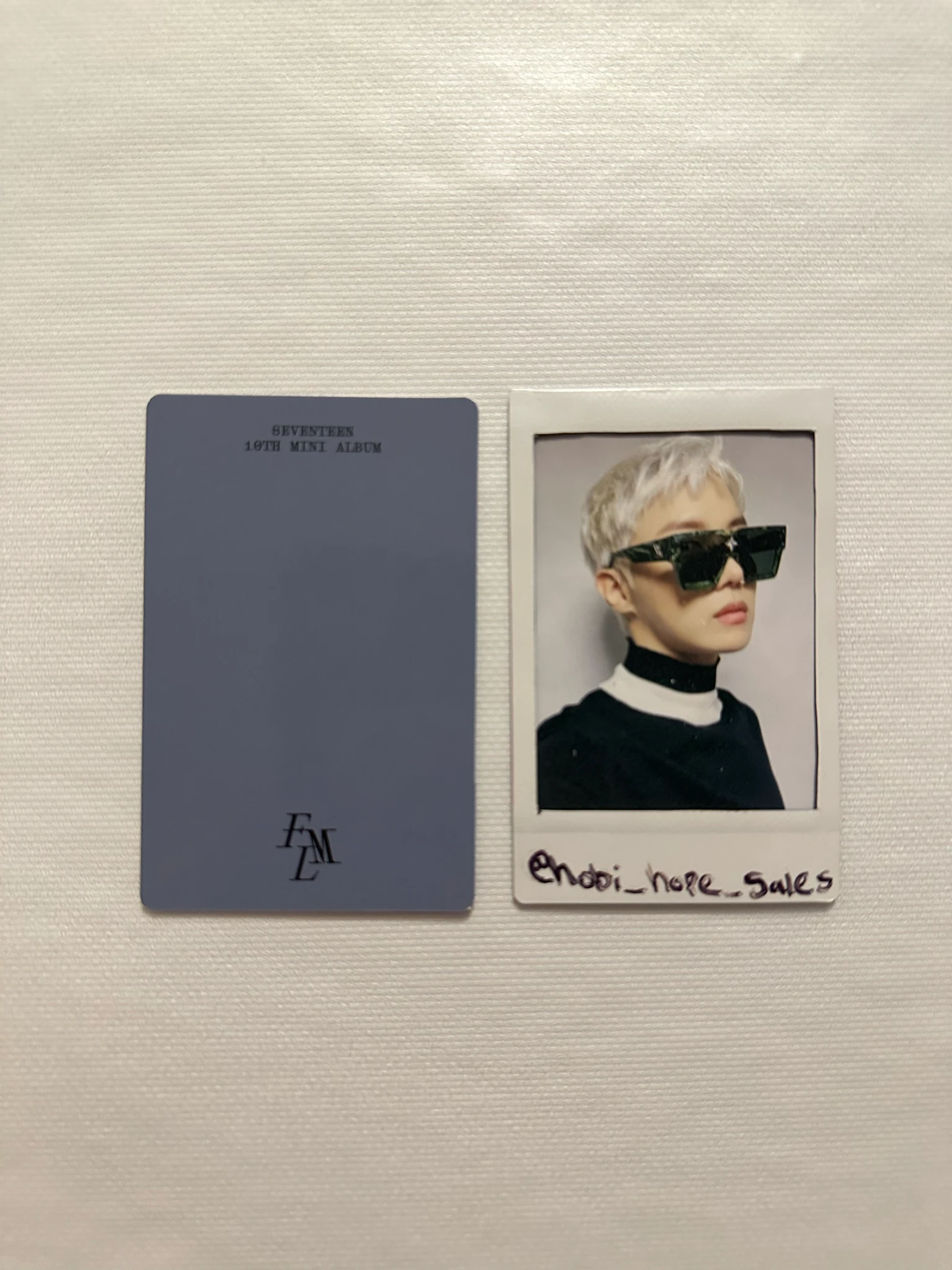 SEVENTEEN Jeonghan SEVENTEEN - Jeonghan - FML Album target exclusive listing photo 2