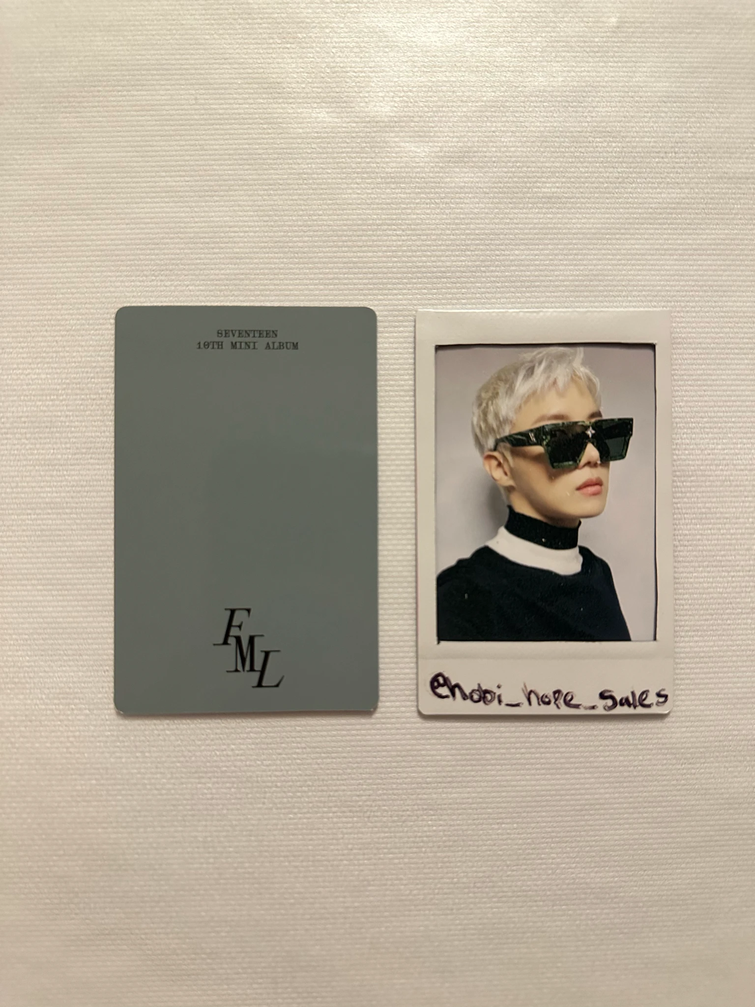 SEVENTEEN Jeonghan SEVENTEEN - Jeonghan - FML Album album photocard fallen misfit lost version listing photo 2