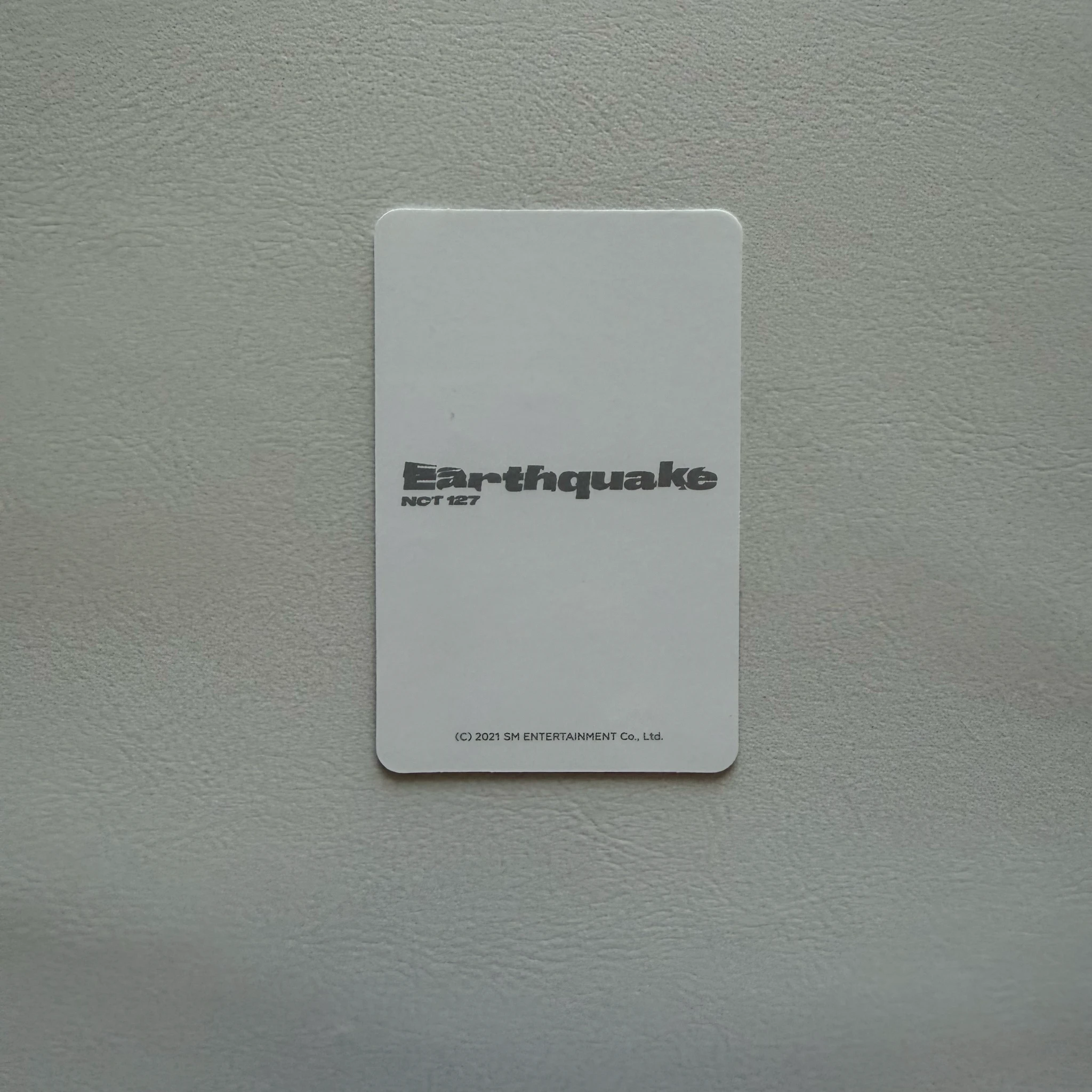 NCT Haechan NCT - Haechan - Universe MD Other merch photocard trading card luggage sticker 127 version earthquake version listing photo 2