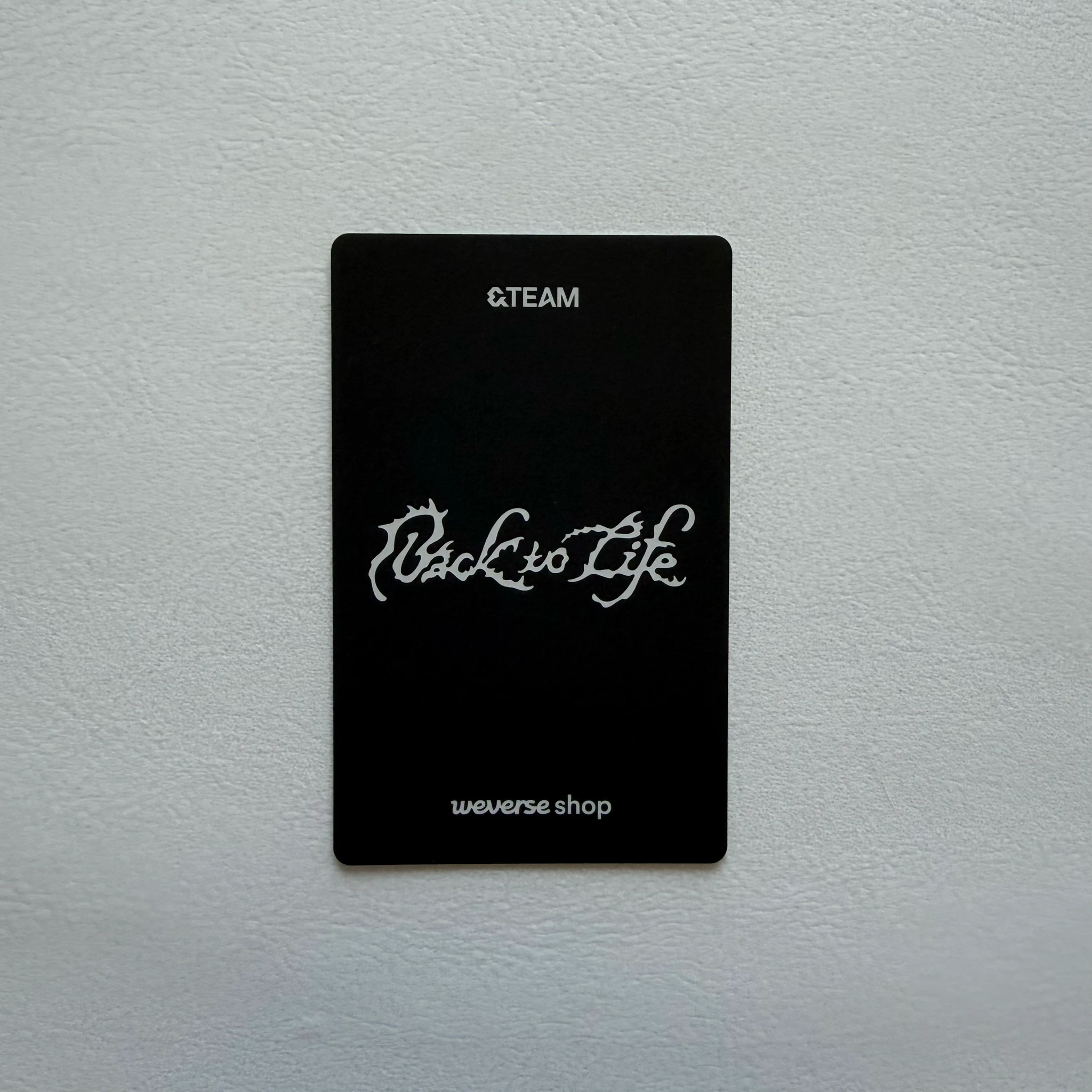 &TEAM EJ &TEAM - EJ - Back to Life  Album weverse global shop (wvg) pob (pre-order benefit) roar version listing photo 2