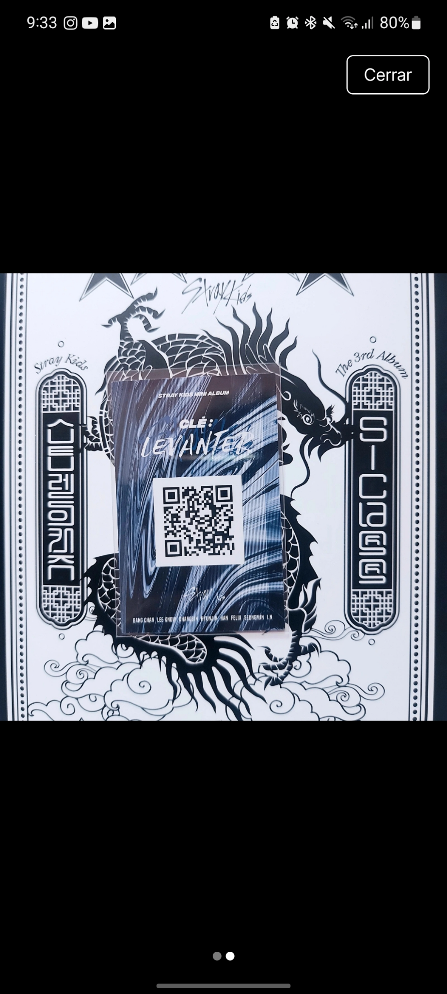 Stray Kids Seungmin Stray Kids - Seungmin - Clé: Levanter Album Logo Ver. listing photo 2