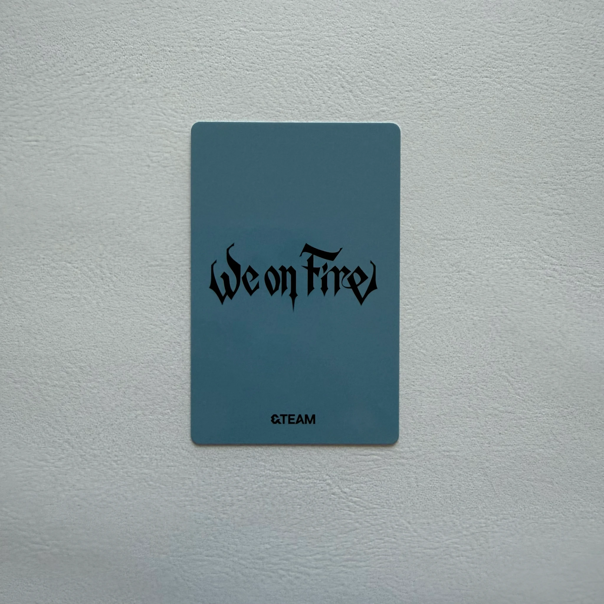 &TEAM Yuma &TEAM - Yuma - We on Fire - EP Album album photocard solo jacket version listing photo 2