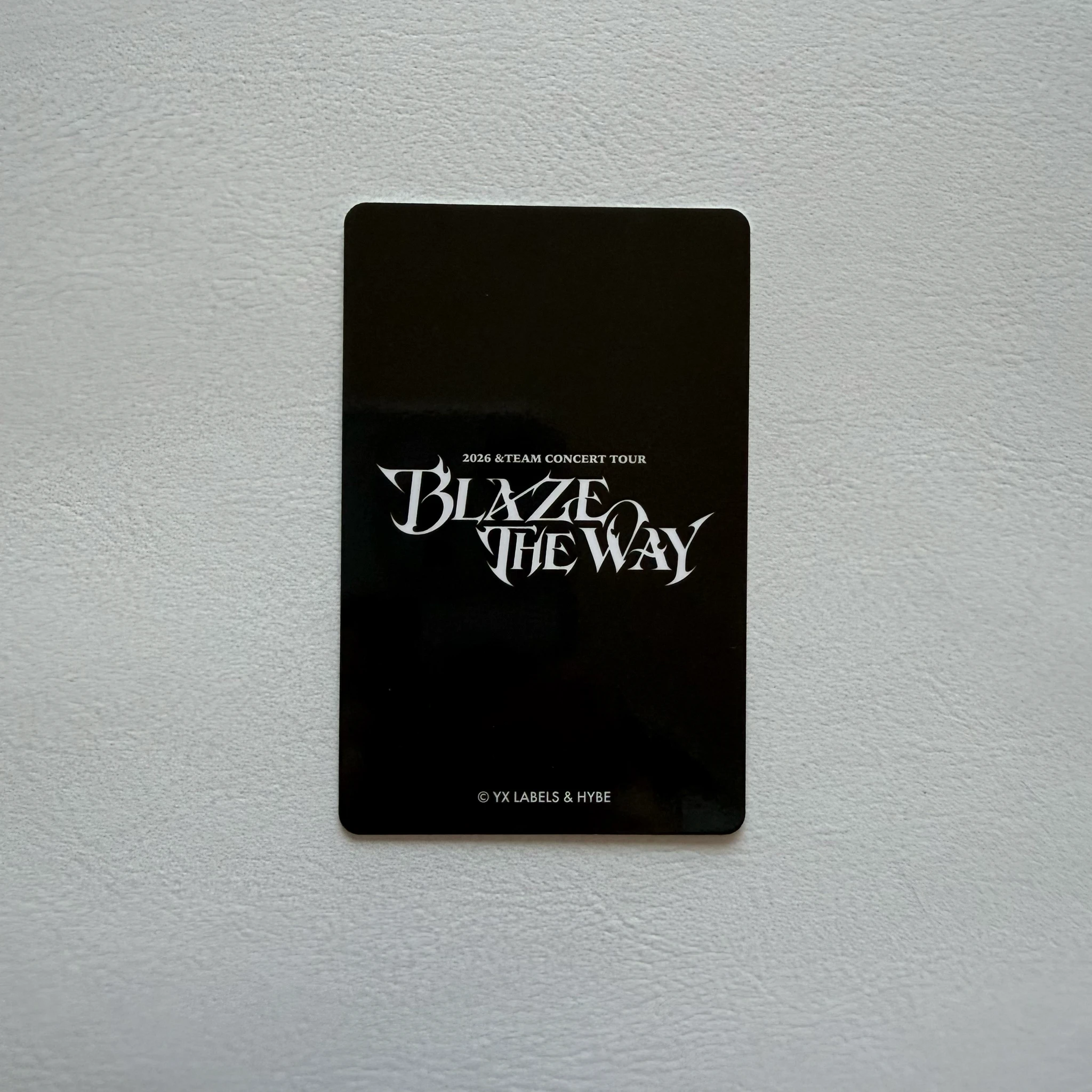 &TEAM Harua &TEAM - Harua - 2026 &TEAM CONCERT TOUR 'BLAZE THE WAY' Event merch photocard t-shirt listing photo 2