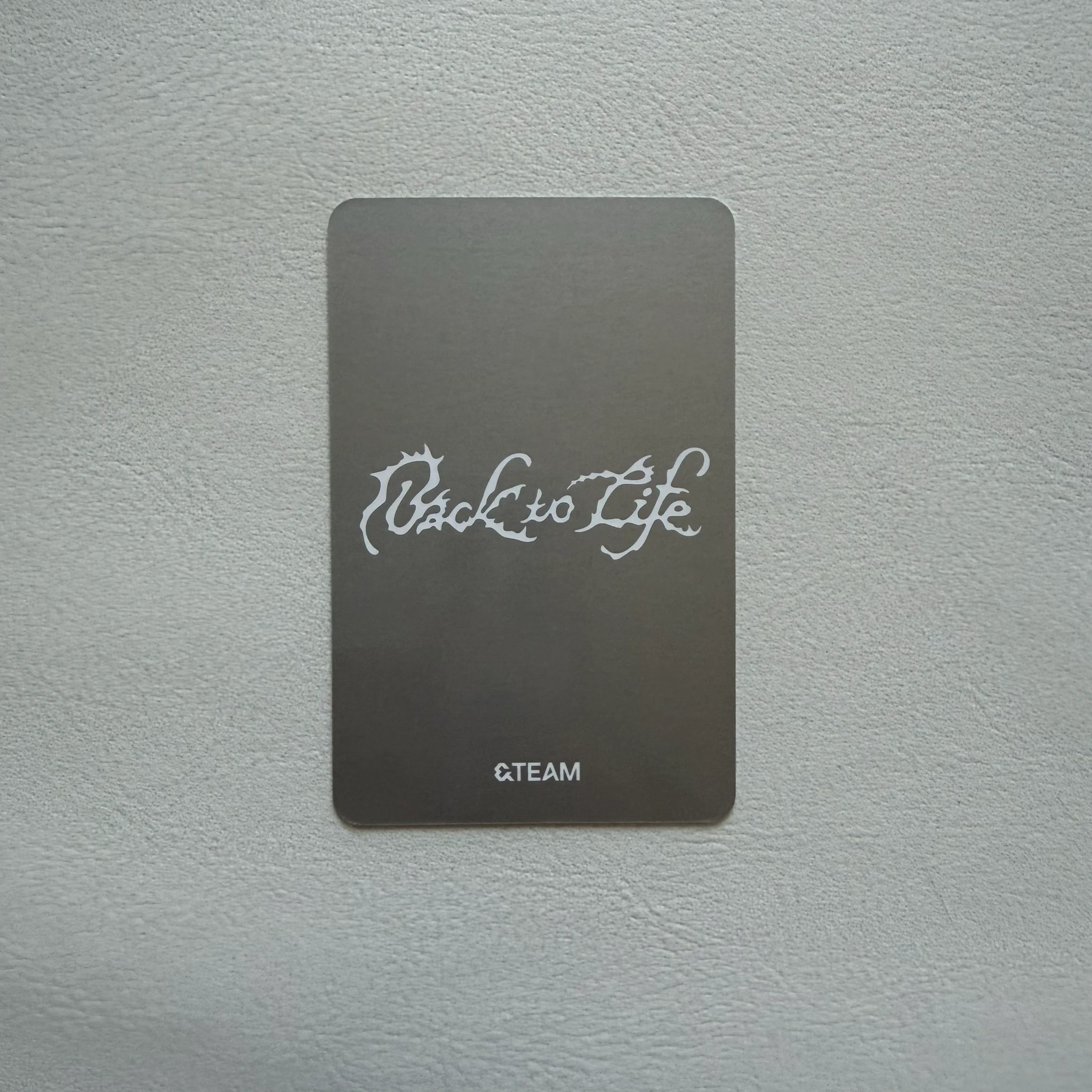 &TEAM &TEAM - EJ & Fuma - Back to Life  Album weverse album version mini CD-R version album photocard listing photo 2