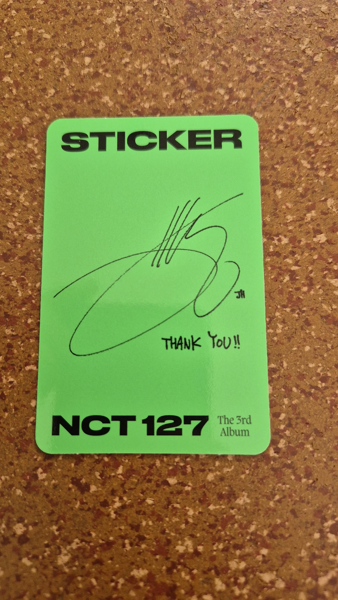 NCT 127 Jaehyun NCT 127 - Jaehyun - Sticker Album listing photo 2