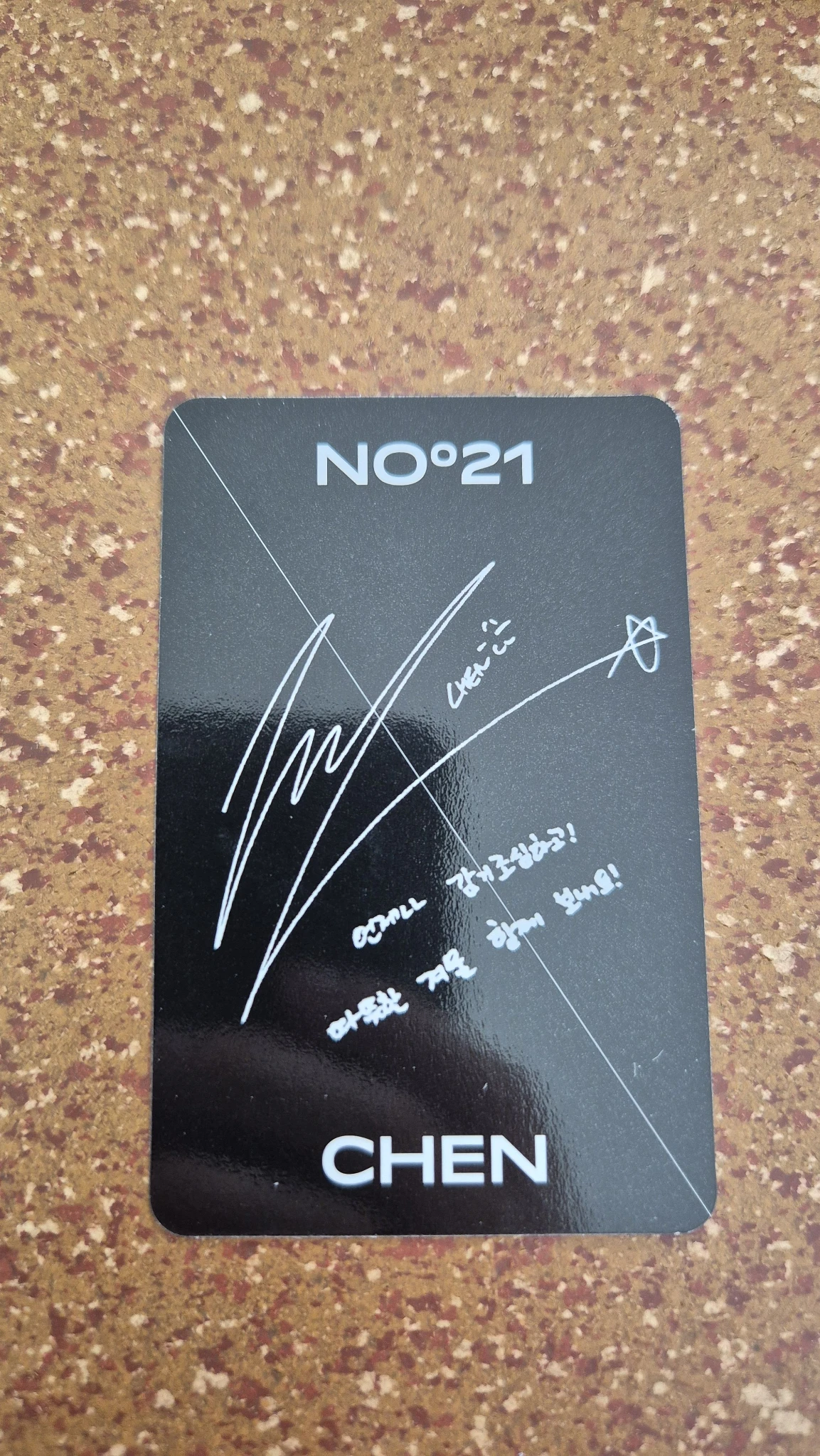 EXO Chen EXO - Chen - Obsession Album album photocard korean album Obsession listing photo 2