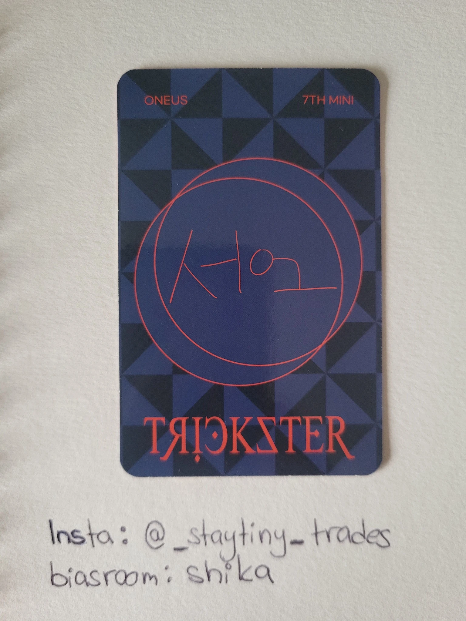 ONEUS Seoho ONEUS - Seoho - TRICKSTER Album listing photo 2