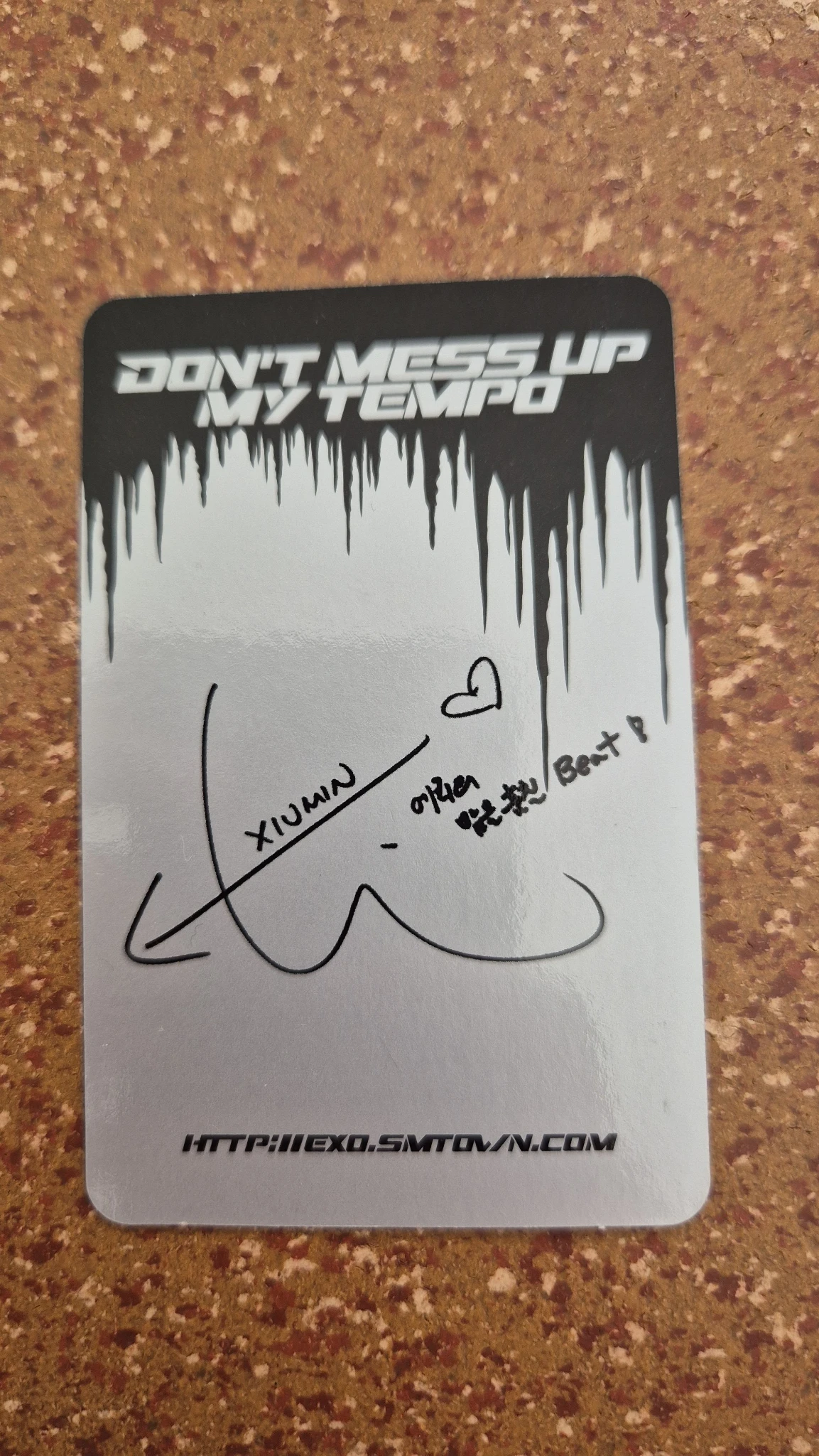 EXO Xiumin Xiumin - Don't Mess Up My Tempo (Moderato Ver.) listing photo 2