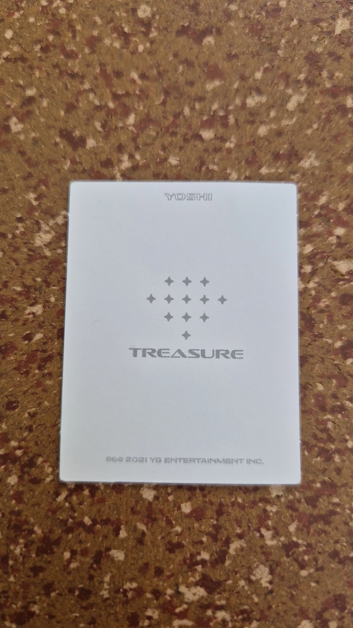 TREASURE Yoshi TREASURE - Yoshi - THE FIRST STEP : TREASURE EFFECT Album album inclusion baby card id photo photobook version listing photo 2