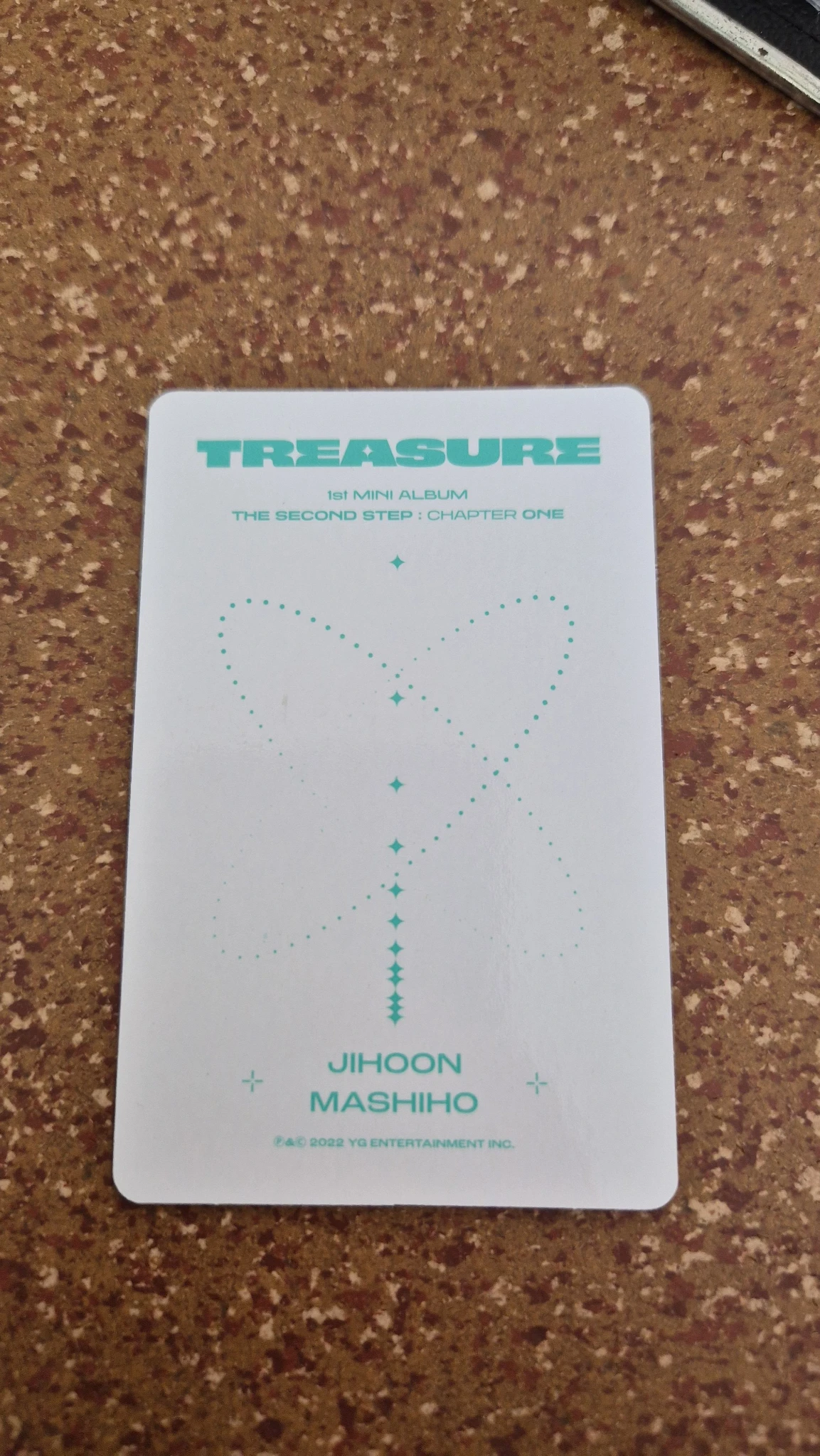TREASURE TREASURE - Jihoon & Mashiho - THE SECOND STEP : CHAPTER ONE Album album photocard first press only photobook version listing photo 2