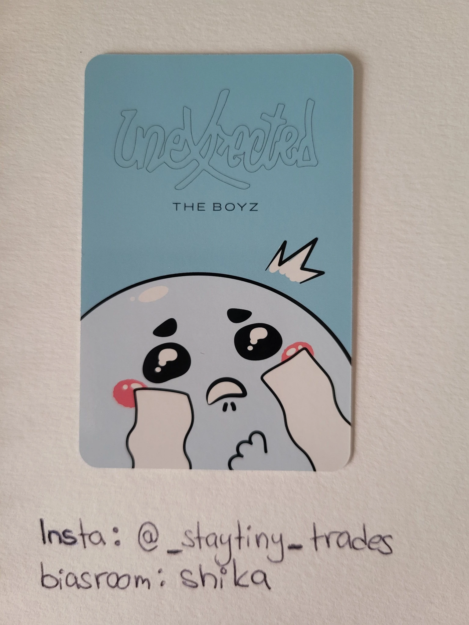 THE BOYZ Q THE BOYZ - Q - Unexpected Album pob (pre-order benefit) hello82 listing photo 2