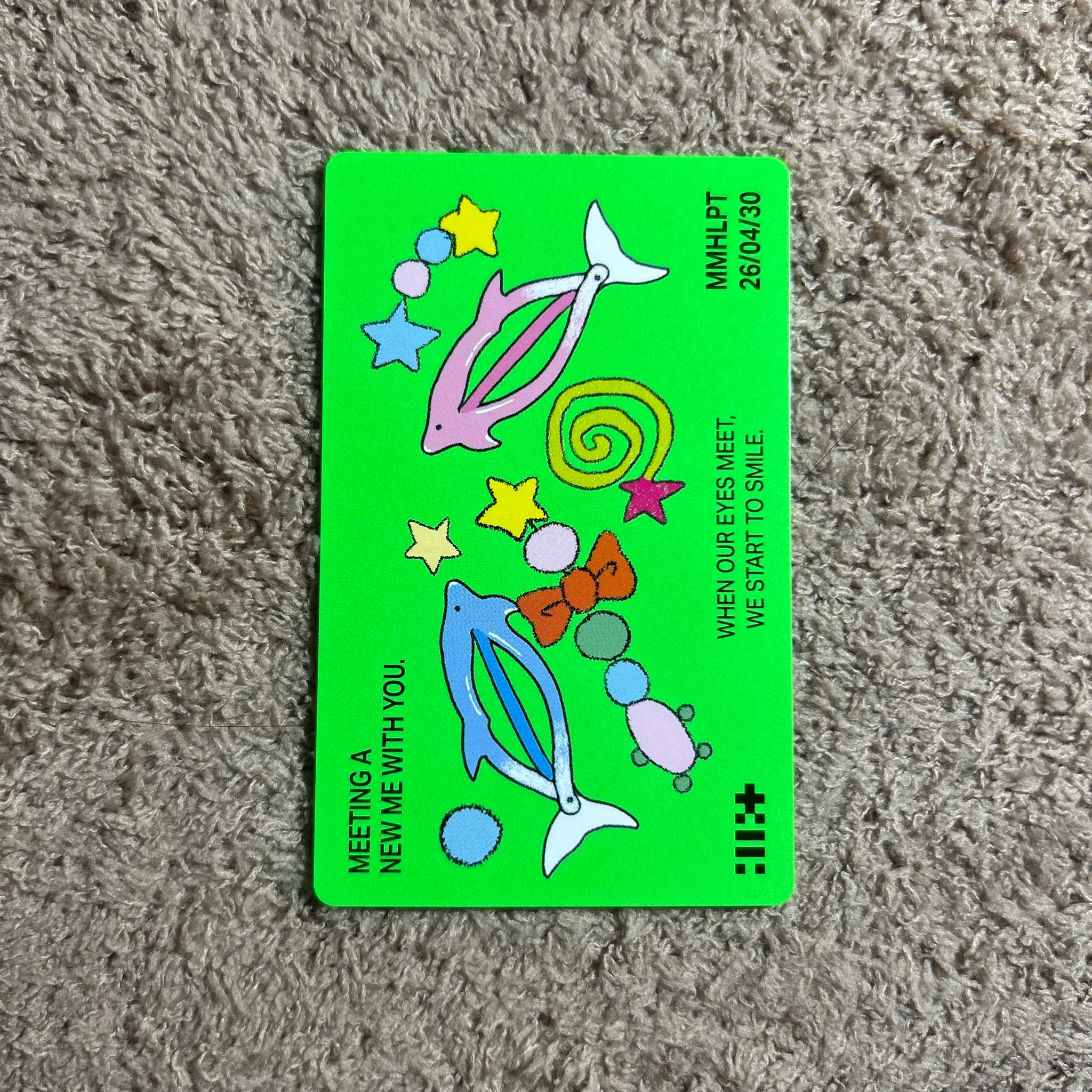 ILLIT Moka ILLIT - Moka - MAMIHLAPINATAPAI Album album photocard weverse album version B version listing photo 2