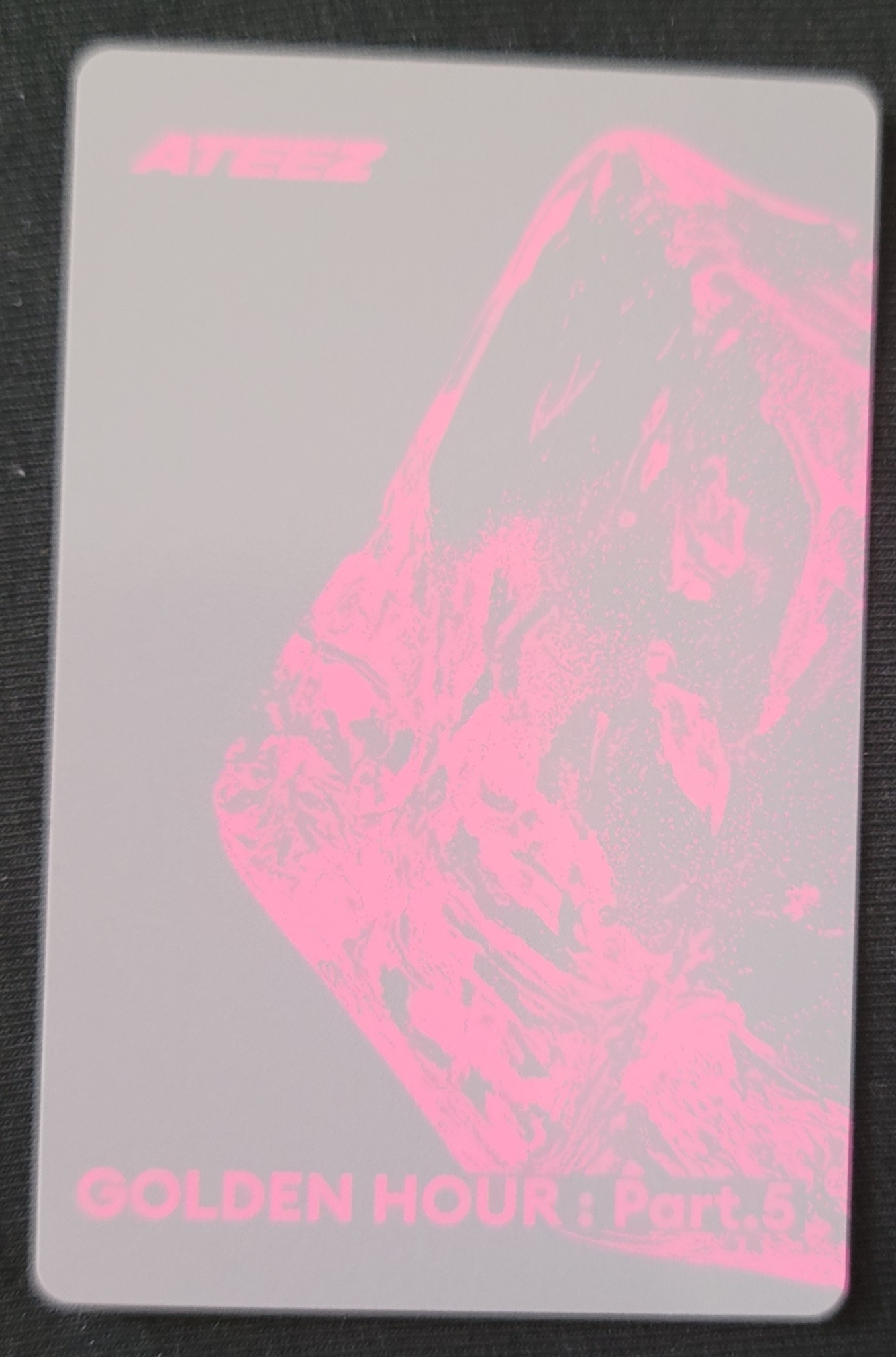 ATEEZ Hongjoong ATEEZ - Hongjoong - GOLDEN HOUR : Part.5 Album album photocard poca album diary version listing photo 2
