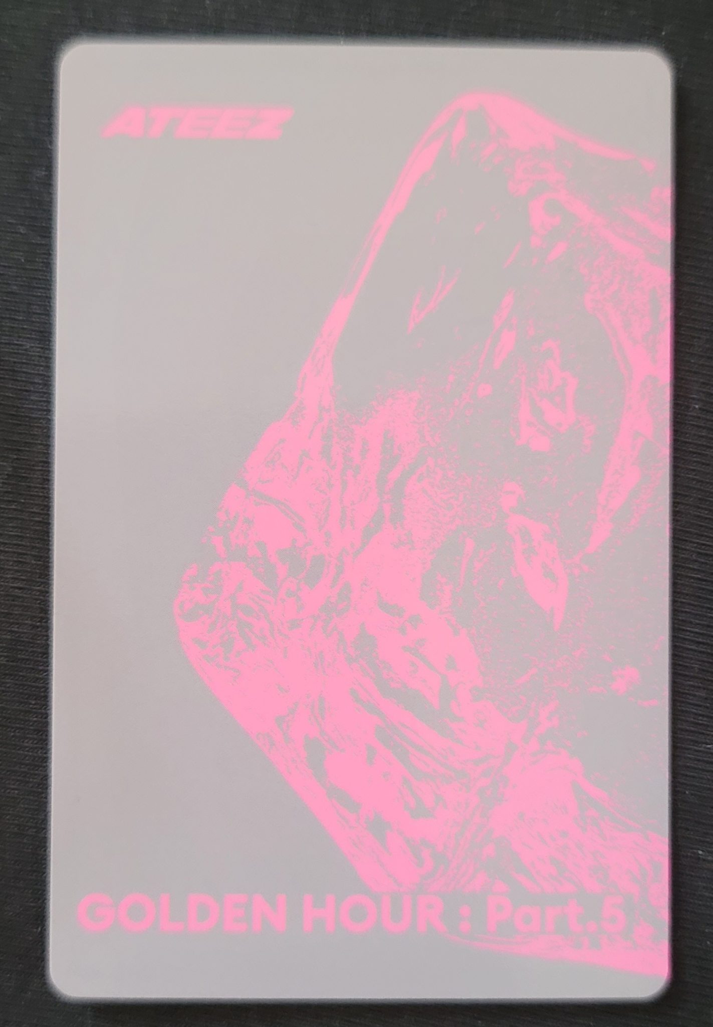ATEEZ Yunho ATEEZ - Yunho - GOLDEN HOUR : Part.5 Album diary version album photocard poca album listing photo 2