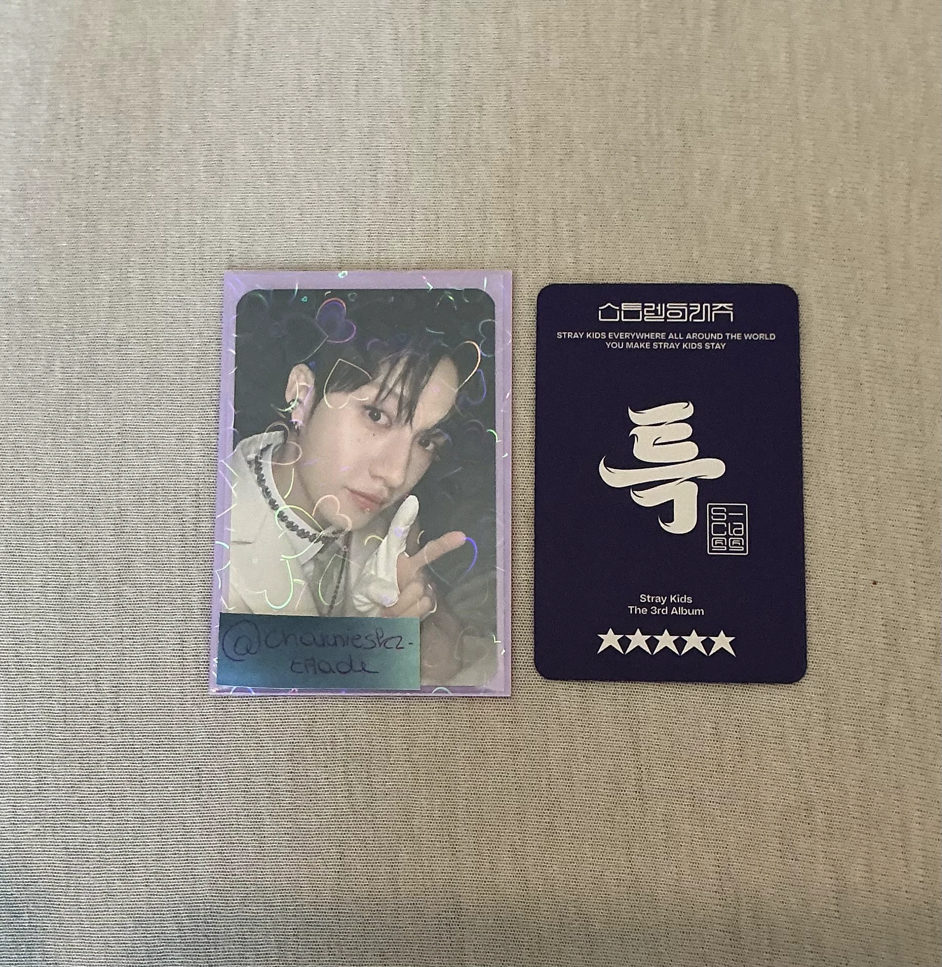Stray Kids Hyunjin Stray Kids - Hyunjin - 5-STAR Album album photocard pre-order benefit digipack version listing photo 2