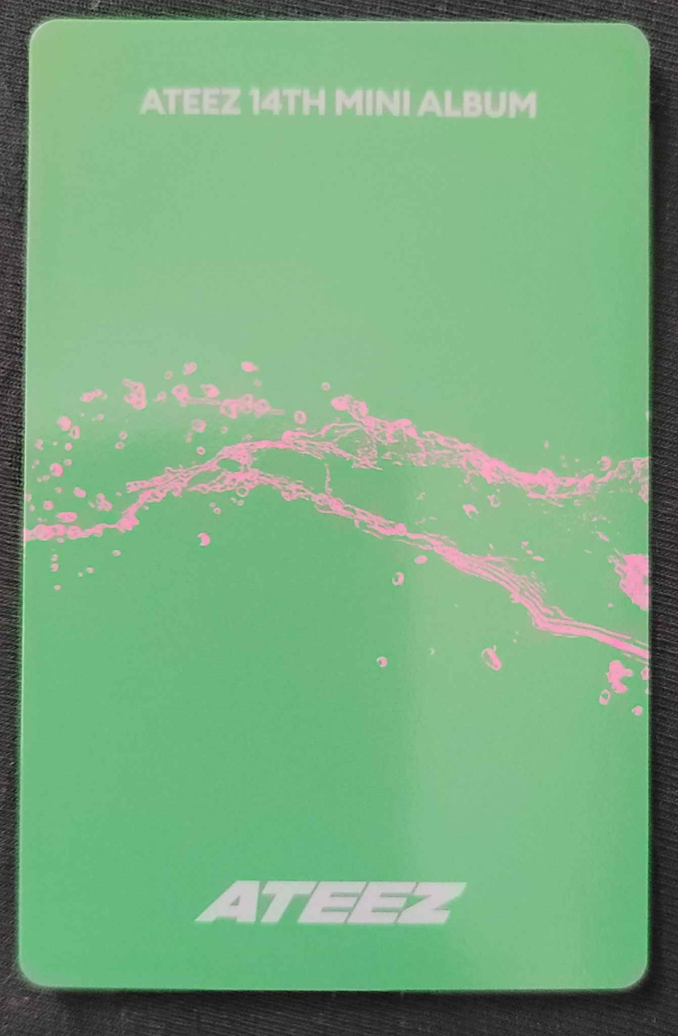 ATEEZ Hongjoong ATEEZ - Hongjoong - GOLDEN HOUR : Part.5 Album album photocard poca album Z version image card listing photo 2