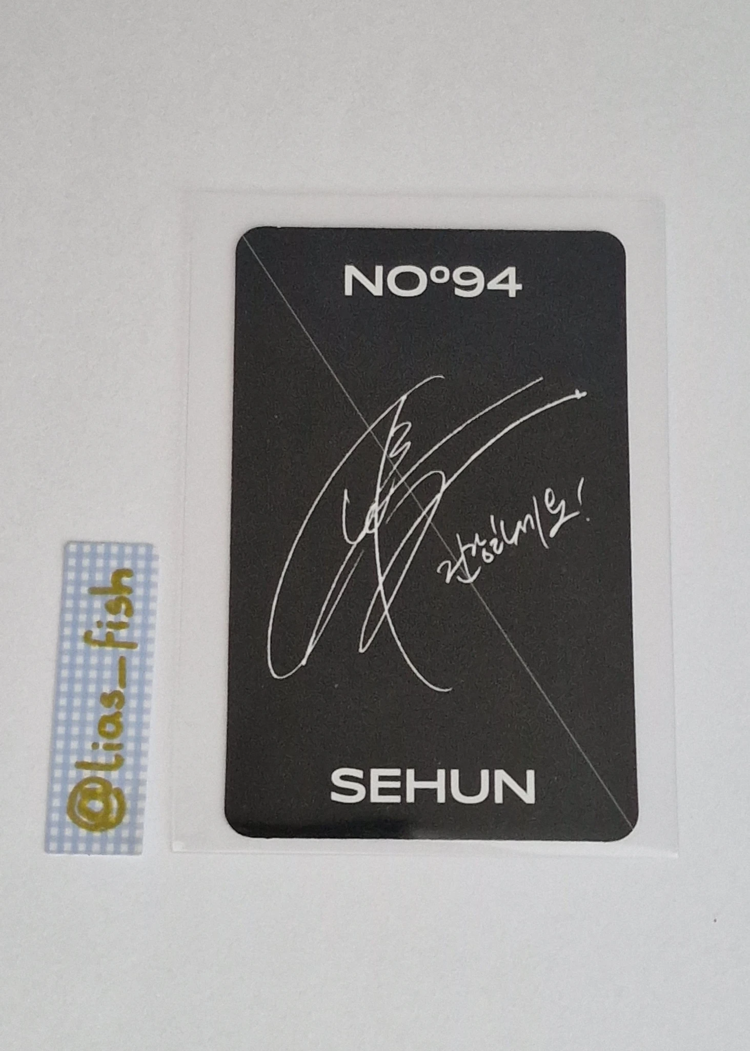 EXO Sehun EXO - Sehun - Obsession Album EXO Obsession Sehun korean album album photocard listing photo 2