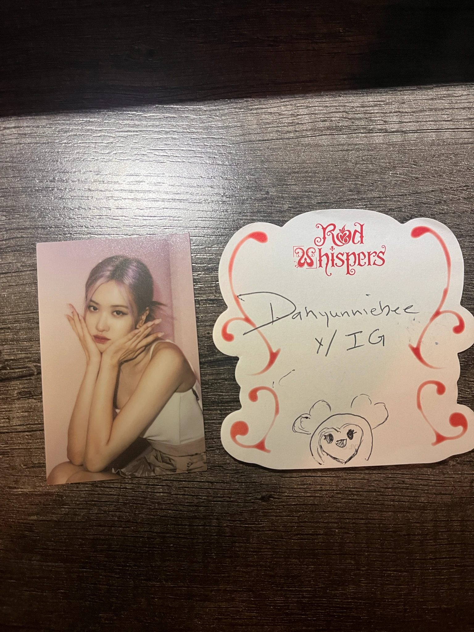 BLACKPINK Rosé BLACKPINK-Rosé-Album-THE ALBUM listing photo 2
