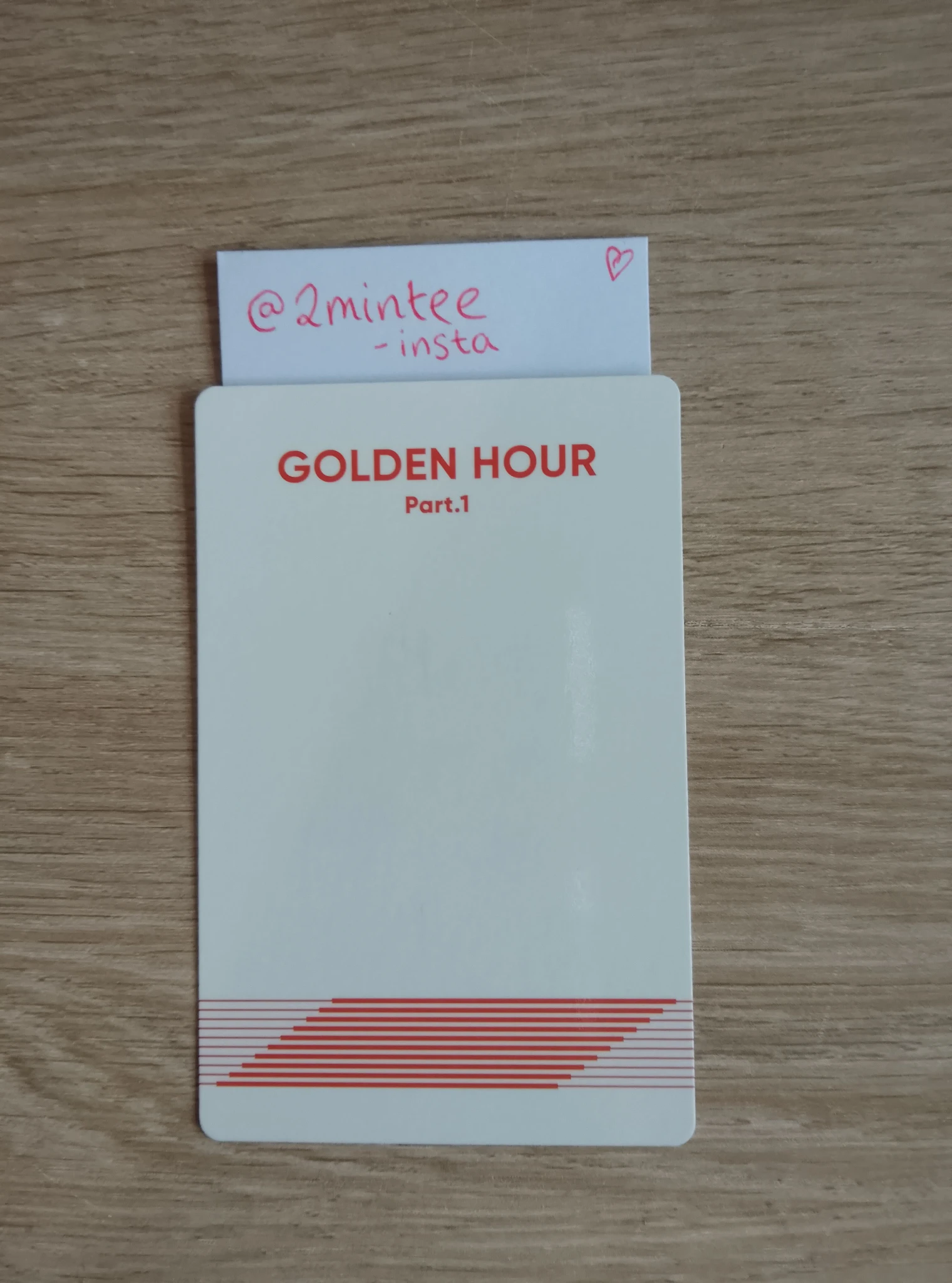 ATEEZ San ATEEZ - San - Golden Hour : Part.1 Album album photocard listing photo 2
