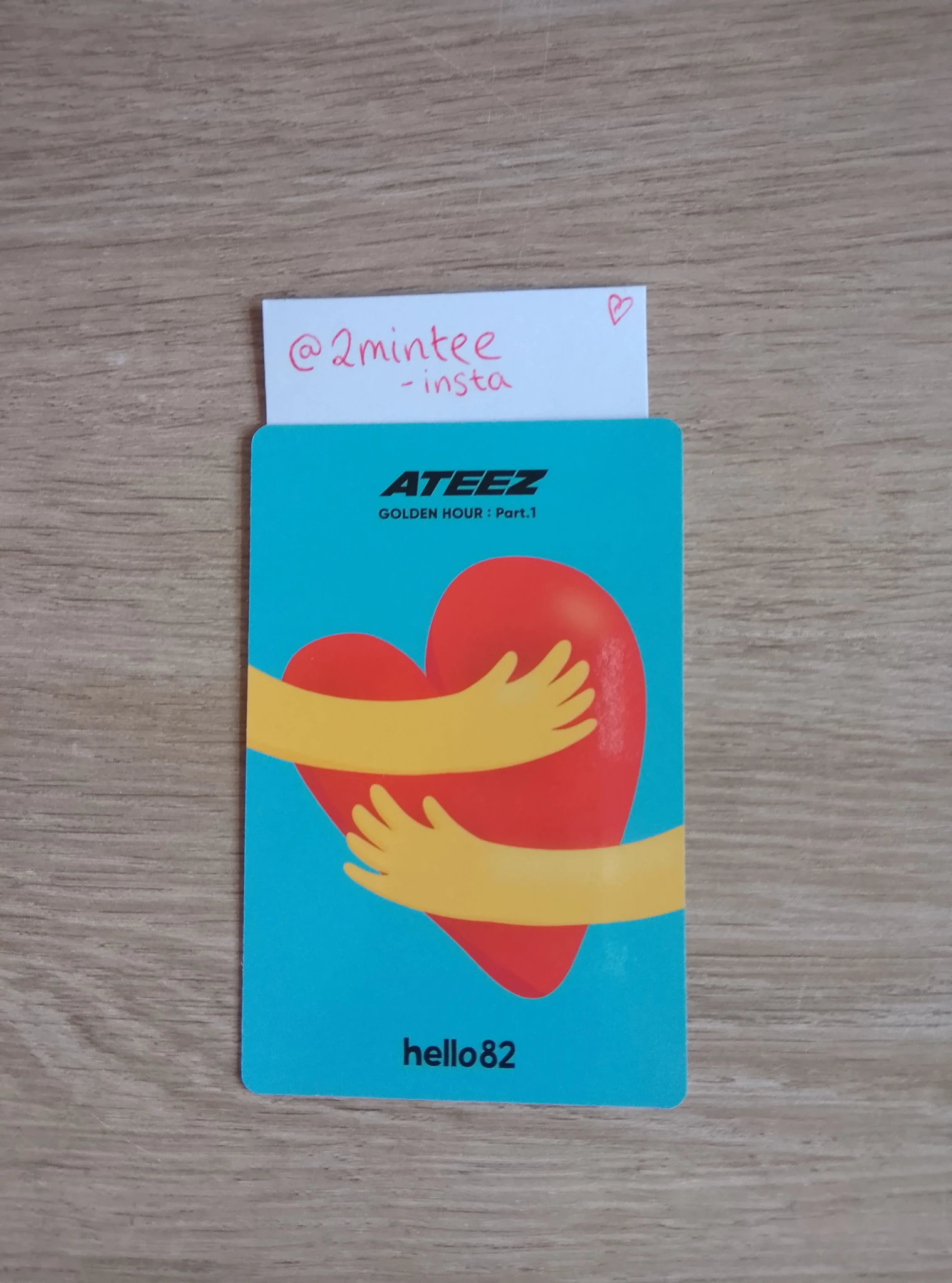 ATEEZ San ATEEZ - San - Golden Hour : Part.1 Album hello82 listing photo 2