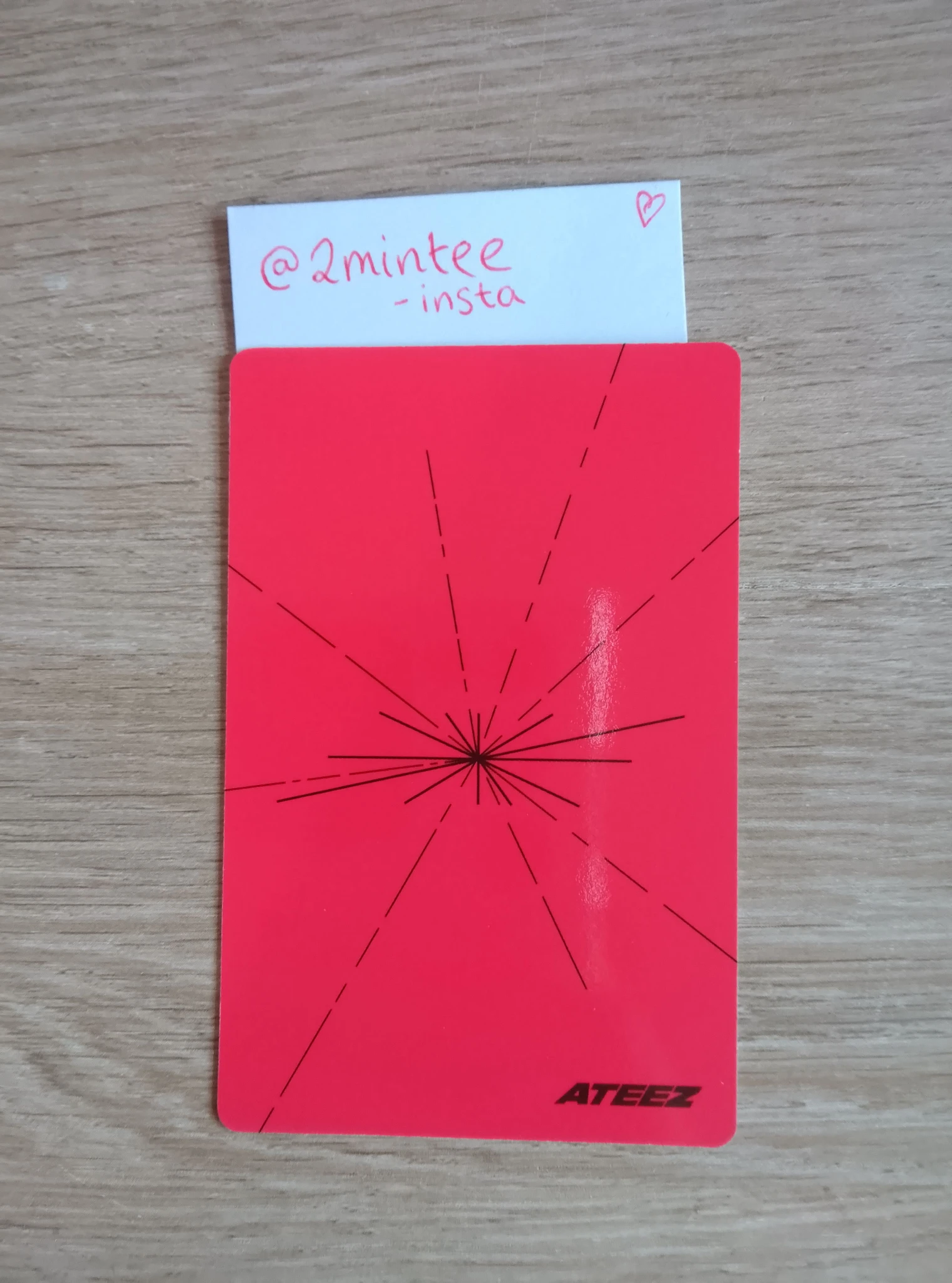 ATEEZ Mingi ATEEZ - Mingi - Golden Hour : Part 2 Album poca album listing photo 2