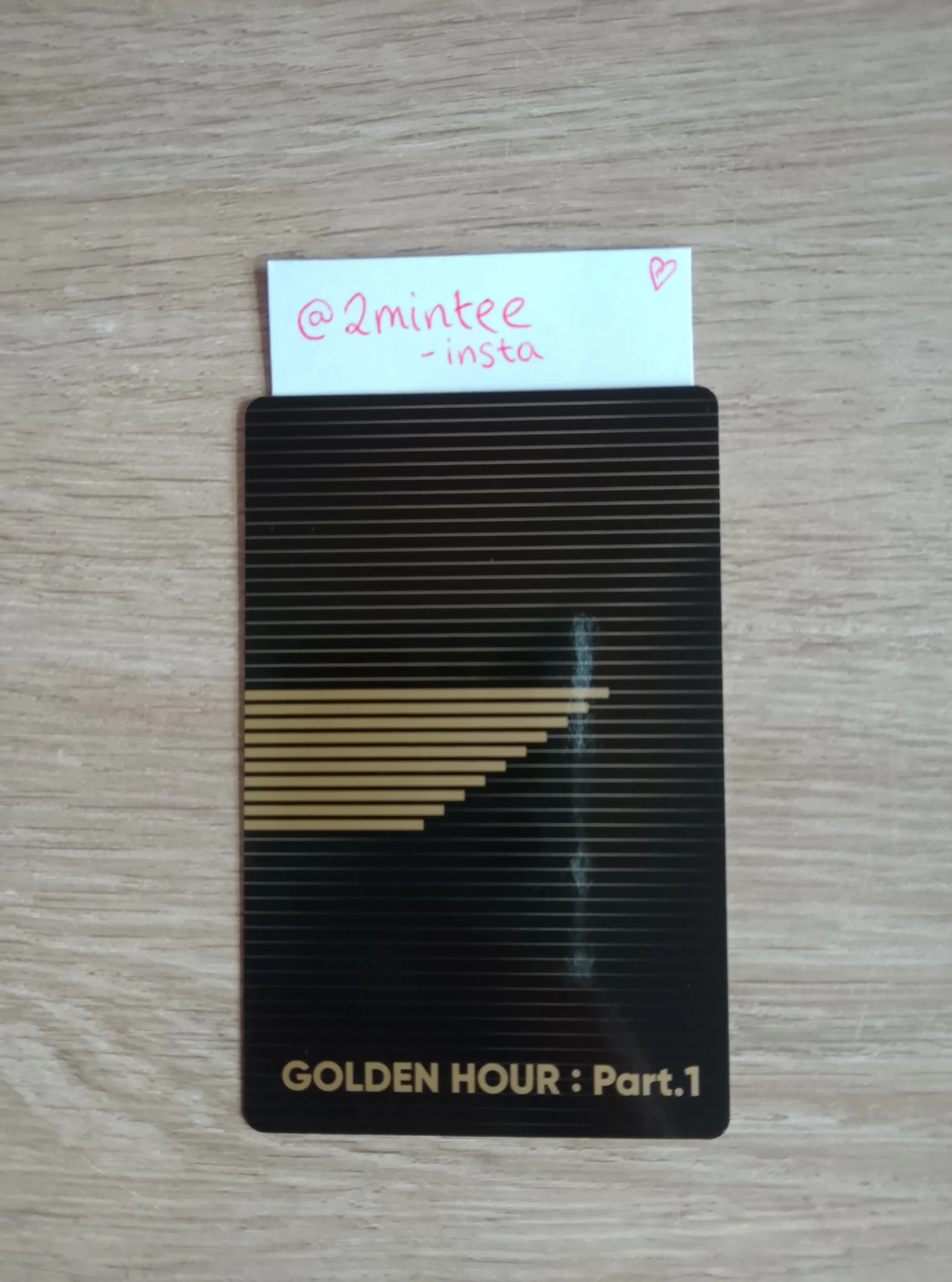 ATEEZ Jongho ATEEZ - Jongho - Golden Hour : Part.1 Album concept photocard listing photo 2