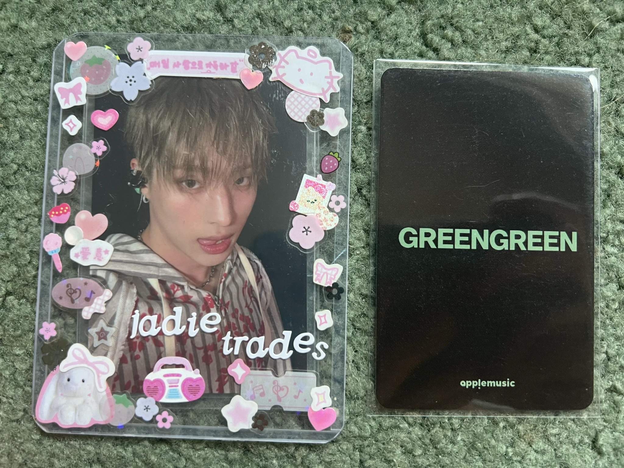 CORTIS James CORTIS - James - GREENGREEN Album apple music pob (pre-order benefit) listing photo 2