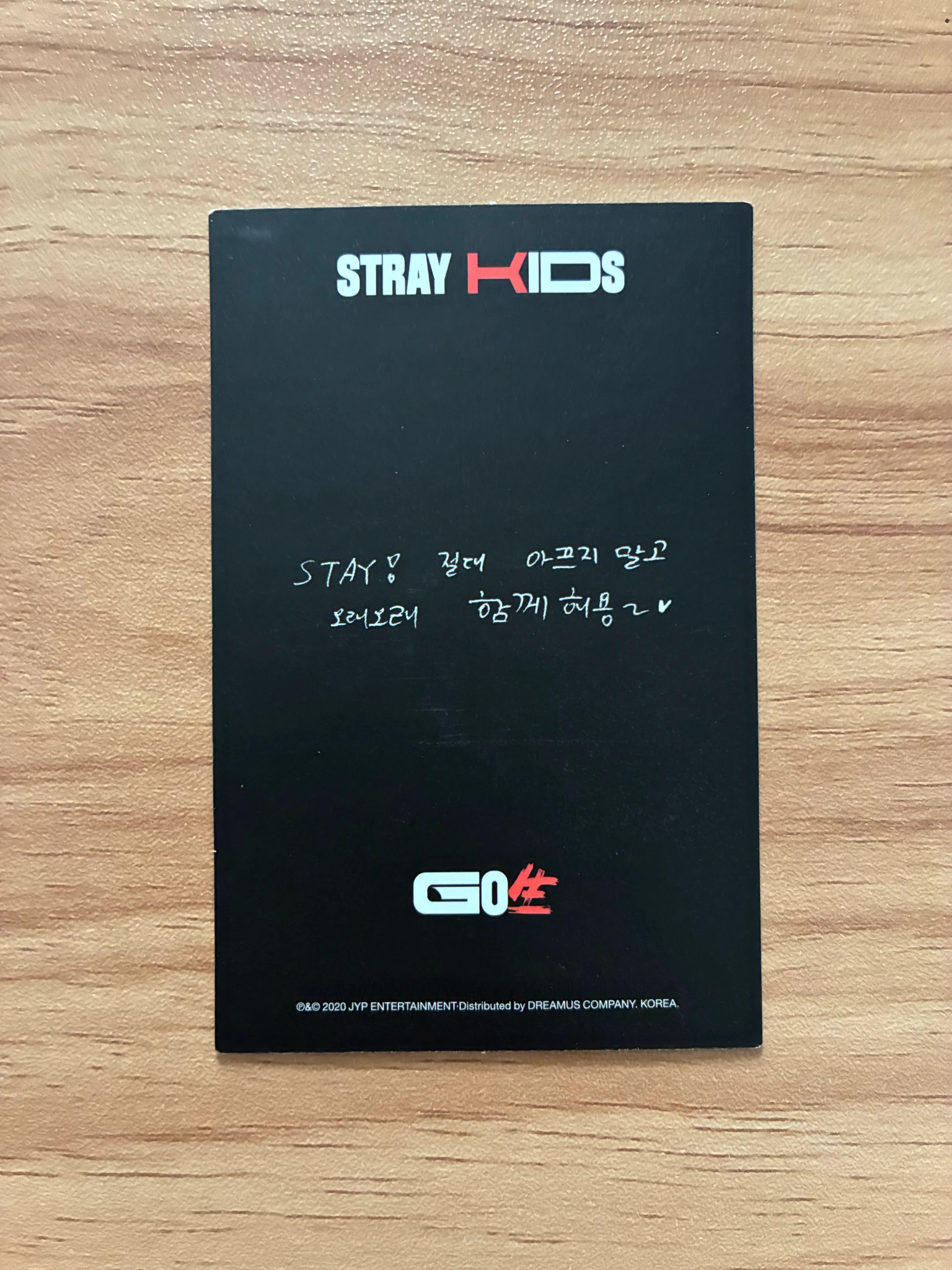 Stray Kids Changbin Stray Kids - Changbin - GO生 Album album photocard concept a listing photo 2