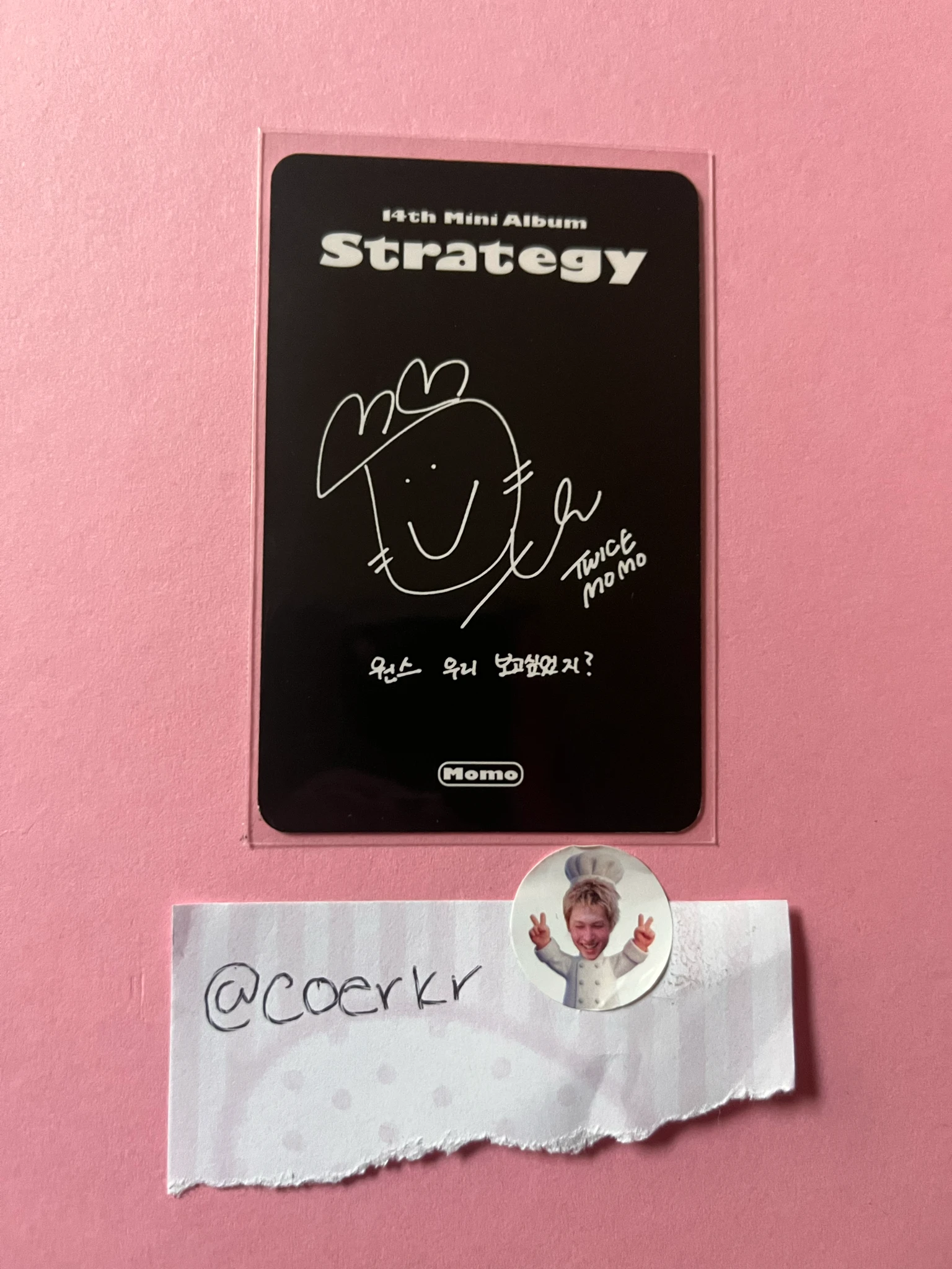 TWICE Momo TWICE-Momo-Album-strategy listing photo 2