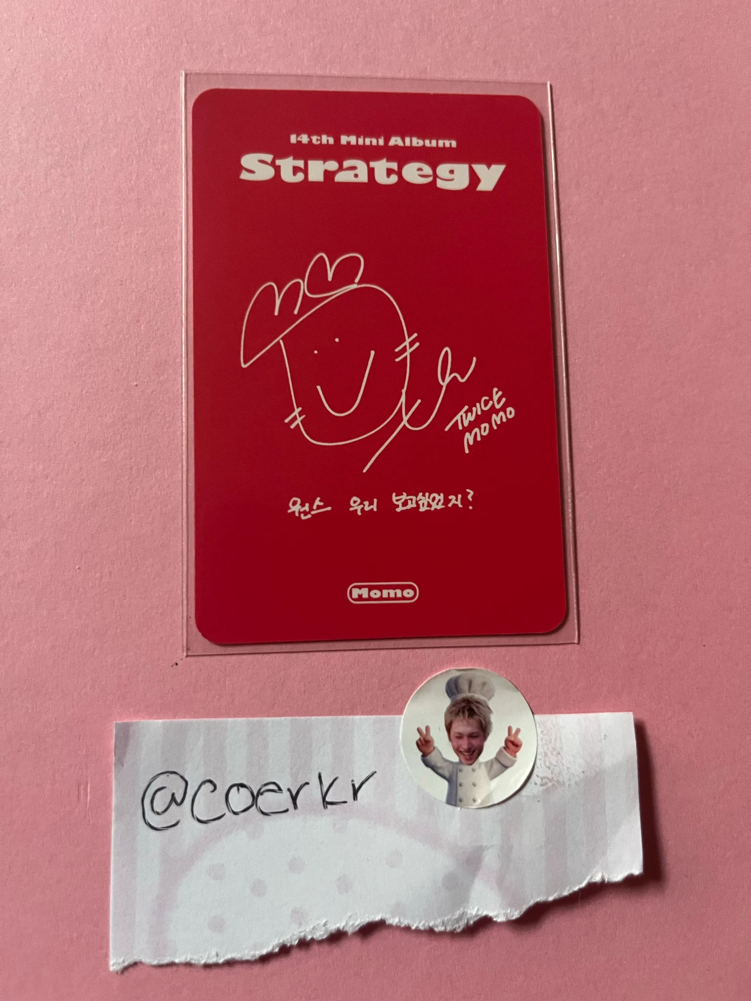 TWICE Momo TWICE-Momo-Album-strategy listing photo 2