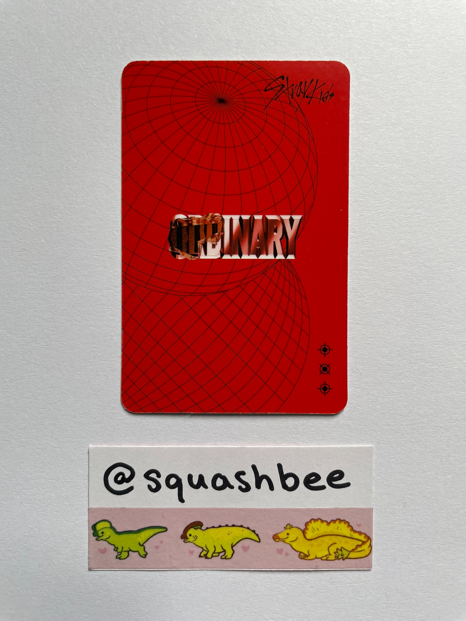 Stray Kids Bang Chan Stray Kids - Bang Chan - Oddinary Album album photocard Bang Chan listing photo 2