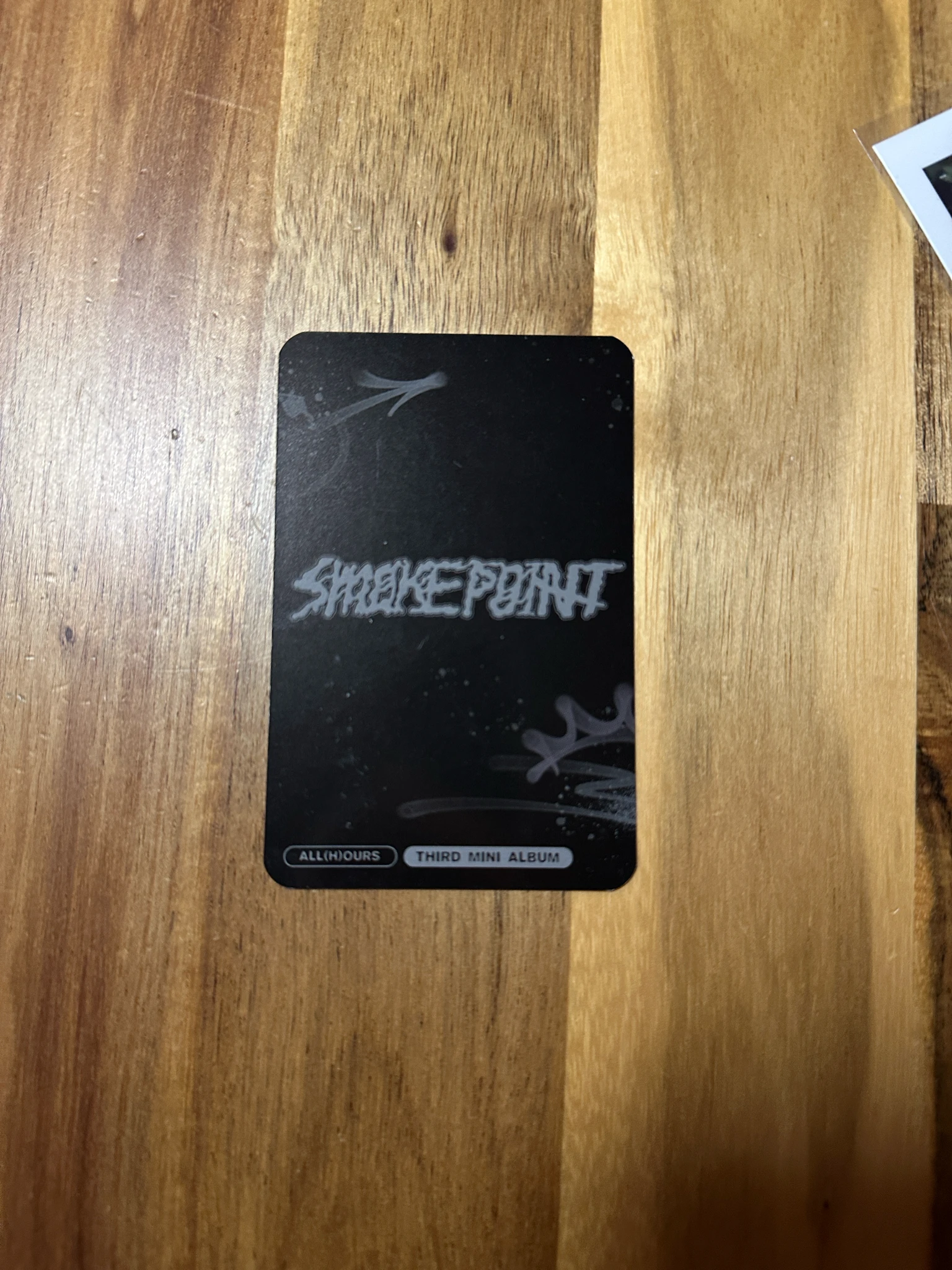 ALL(H)OURS ON:N ALL(H)OURS - ON:N - Smoke Point Album album photocard impurity version listing photo 2