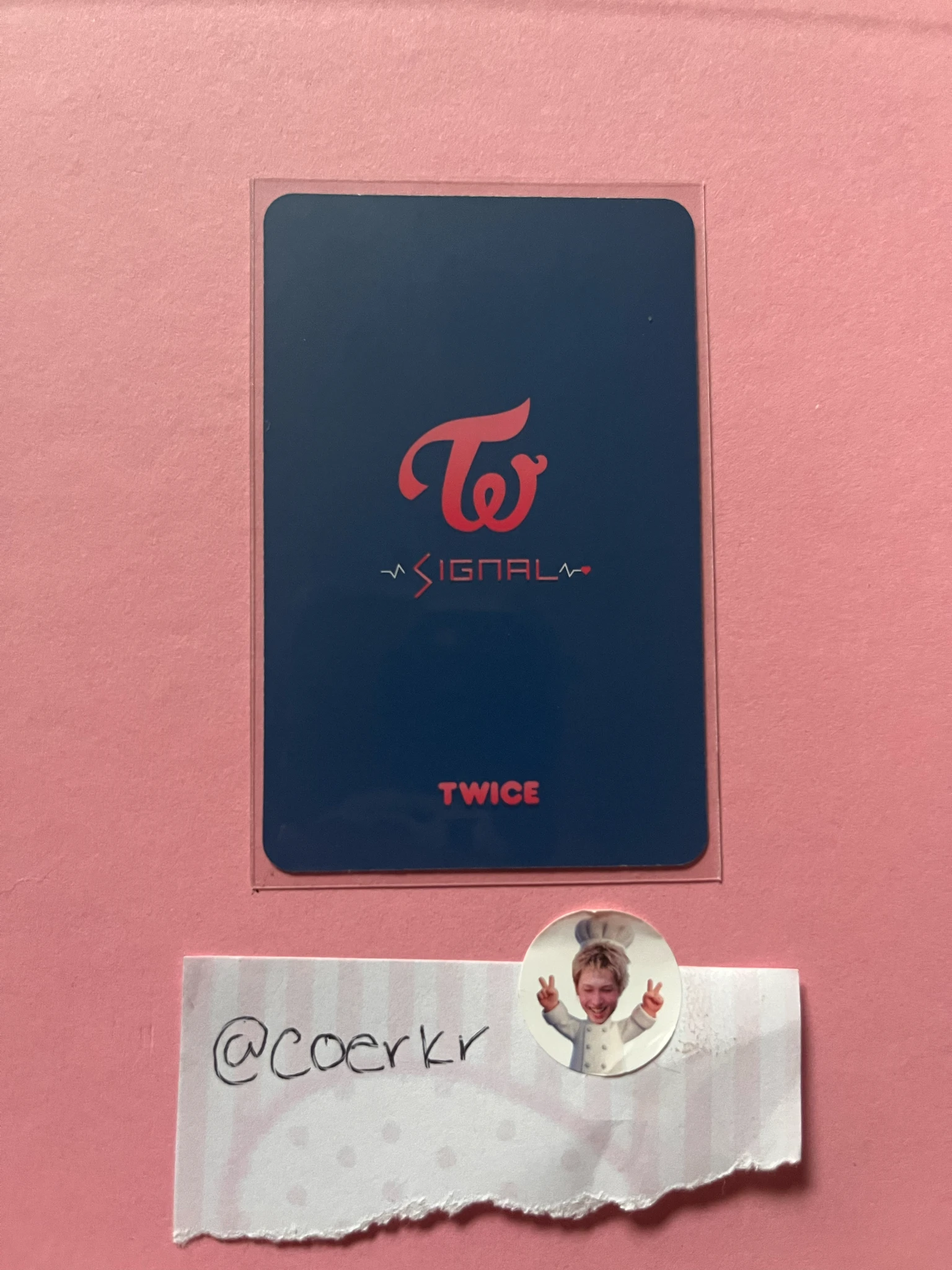 TWICE Dahyun TWICE-Dahyun-Album-signal listing photo 2