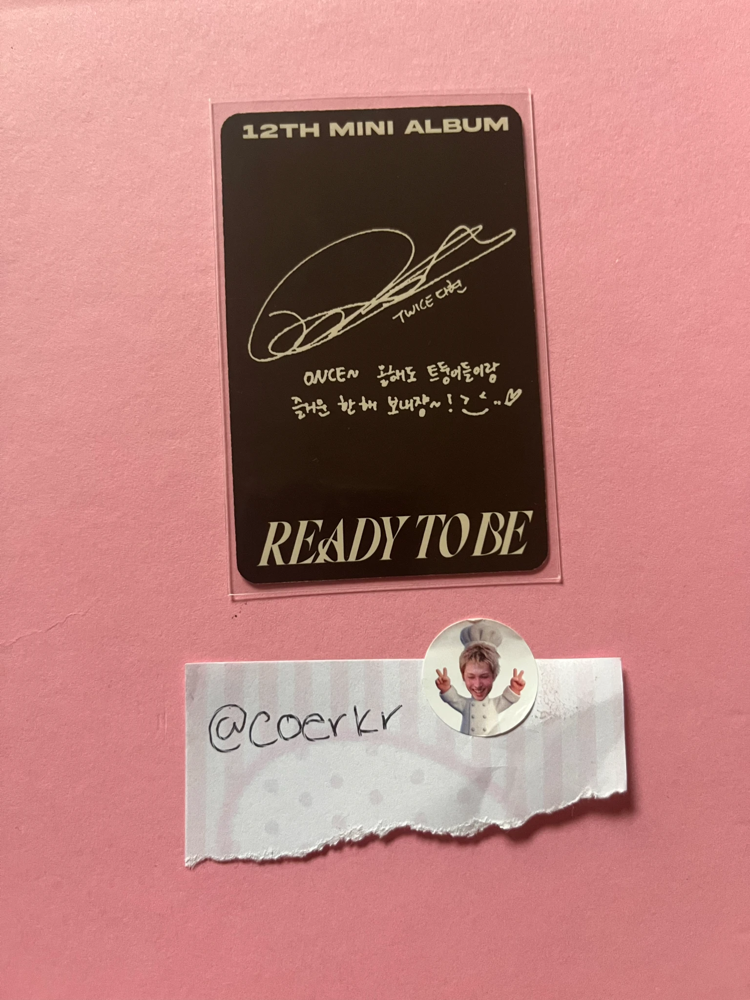 TWICE Dahyun TWICE-Dahyun-Album-READY TO BE listing photo 2