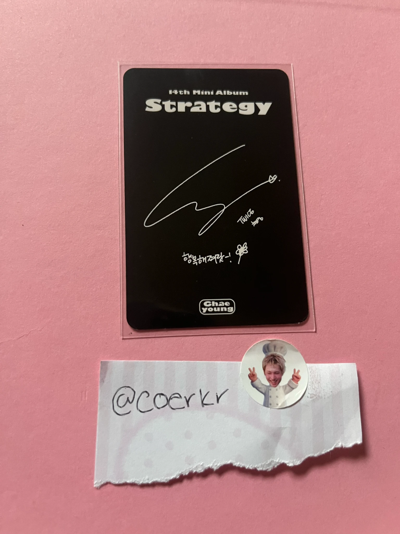 TWICE Chaeyoung TWICE-Chaeyoung-Album-strategy listing photo 2