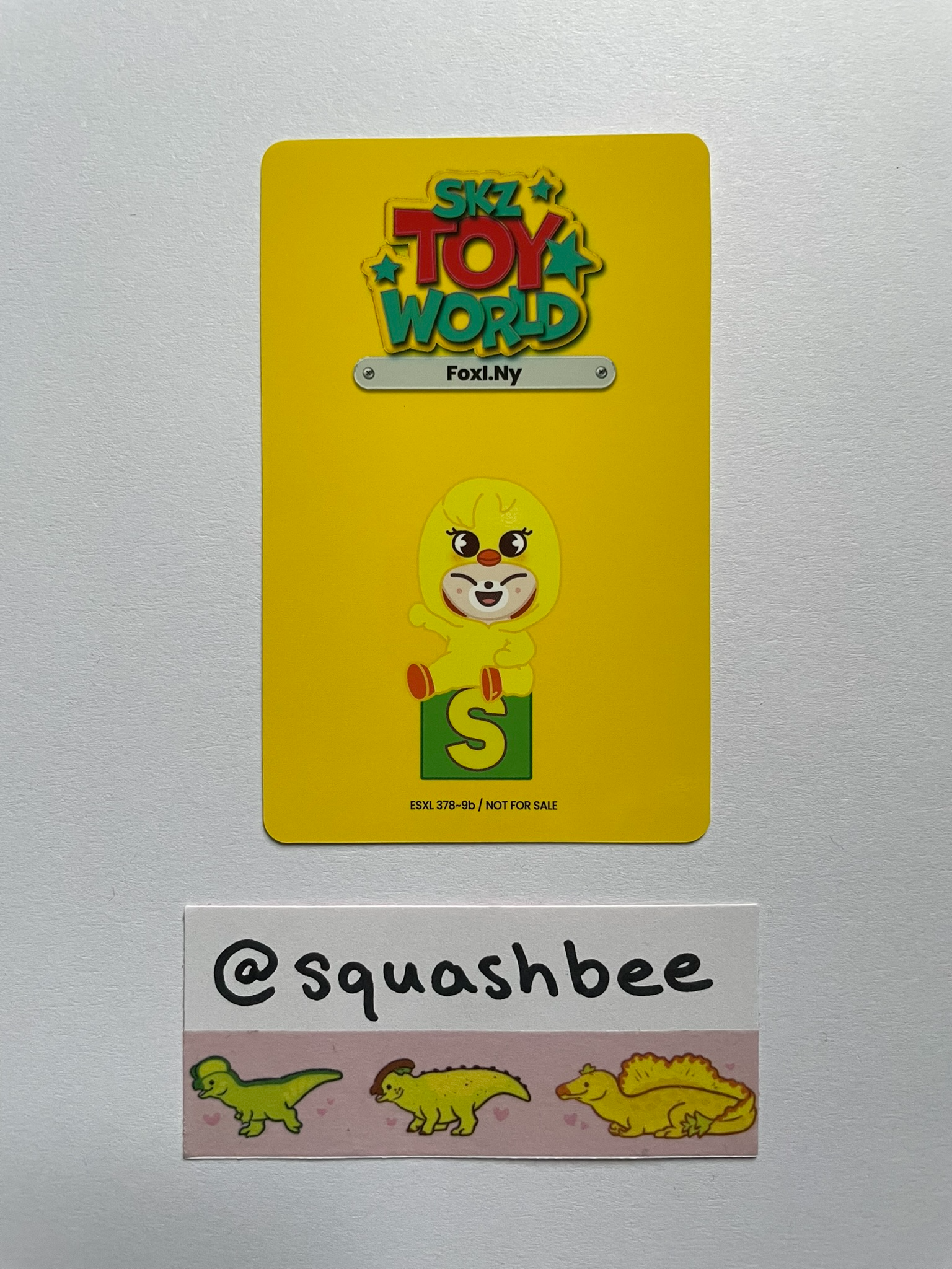 Stray Kids I.N Stray Kids - I.N - SKZ Toy World Blu-Ray Other limited version photocard set listing photo 2