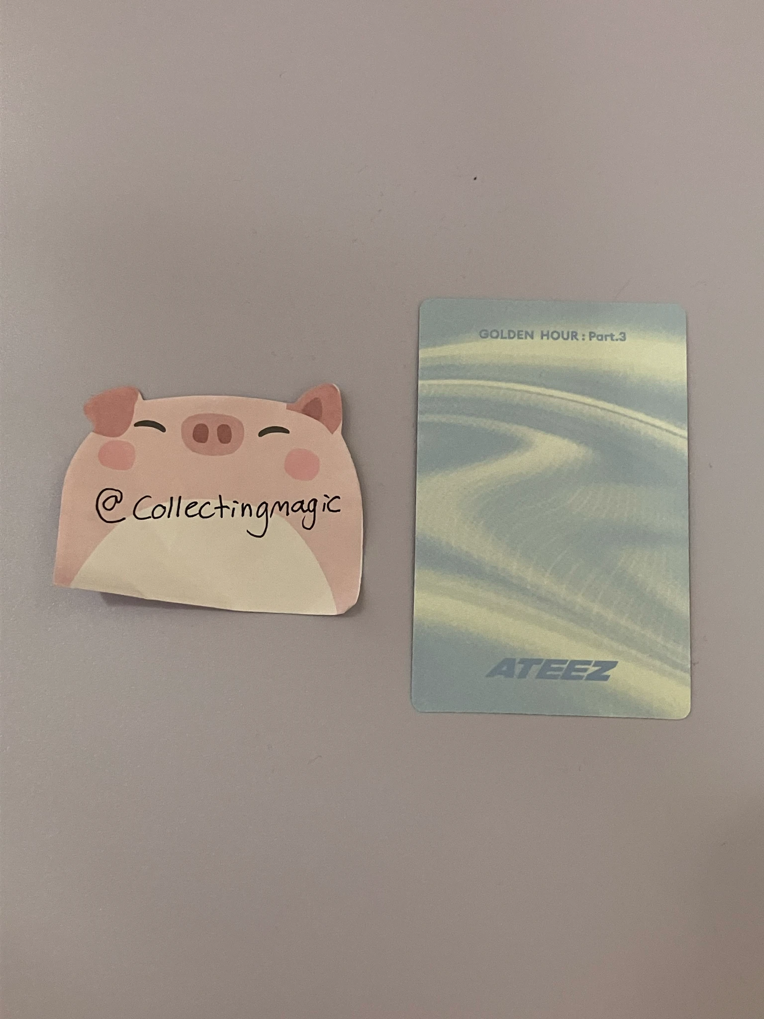 ATEEZ Yeosang ATEEZ - Yeosang - Golden Hour : Part.3 Album poca album photocard 2 listing photo 2