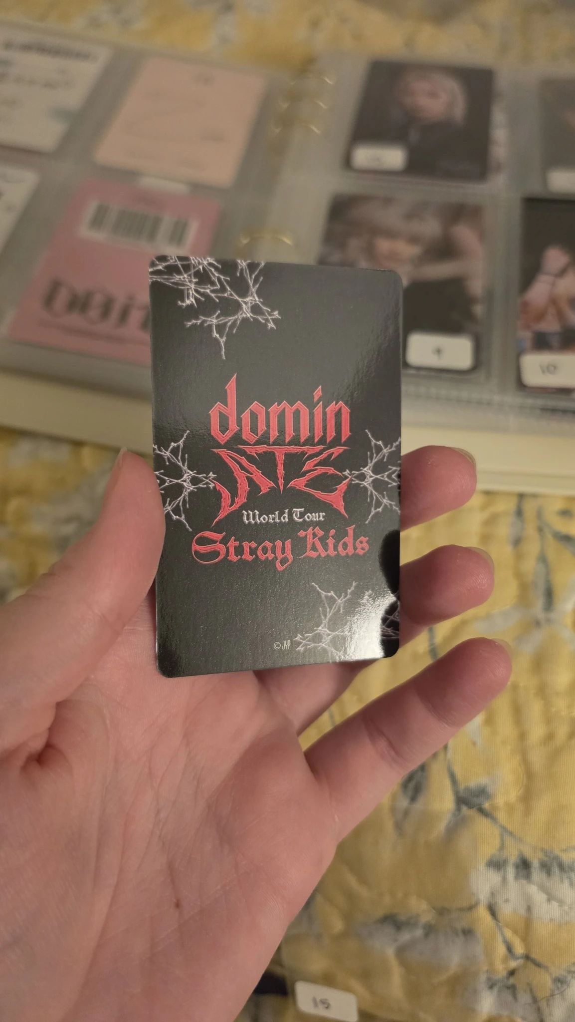 Stray Kids Bang Chan Stray Kids - Bang Chan - DominATE World Tour Event japan merch photocard photocard set listing photo 2
