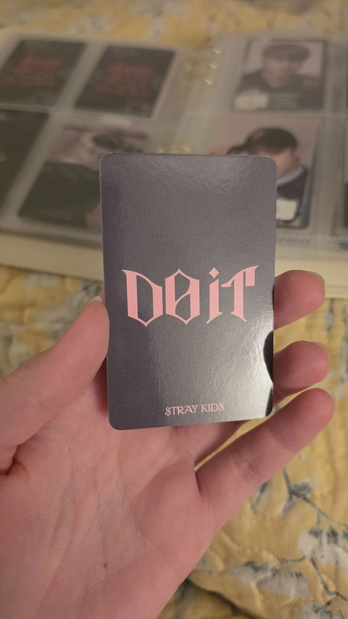 Stray Kids Bang Chan Stray Kids - Bang Chan - Do It Album pre-order benefit (pob) blue dream media (bdm) listing photo 2