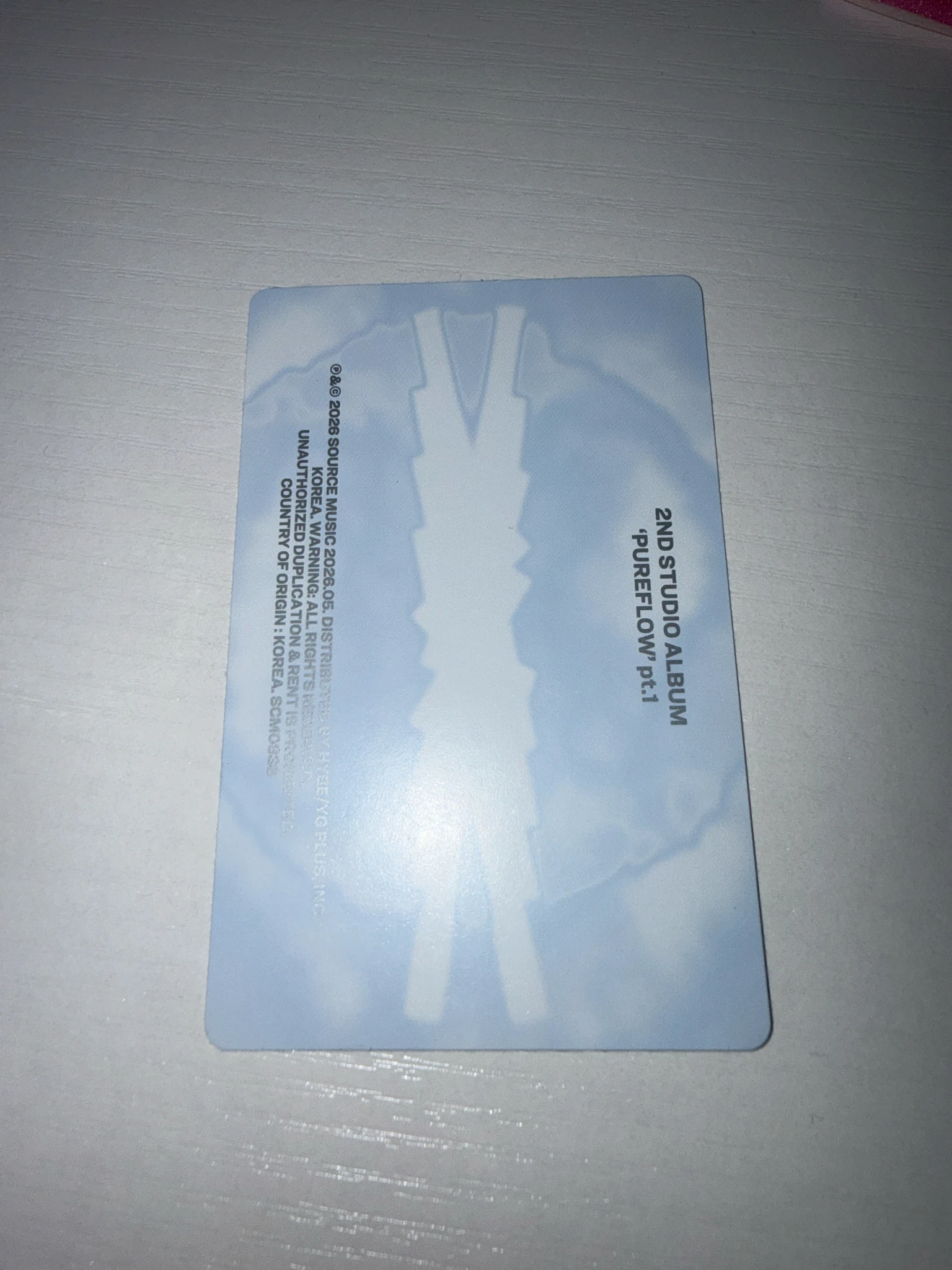 LE SSERAFIM Huh Yunjin LE SSERAFIM - Huh Yunjin - PUREFLOW pt.1 Album album photocard birch scar version standard version listing photo 2