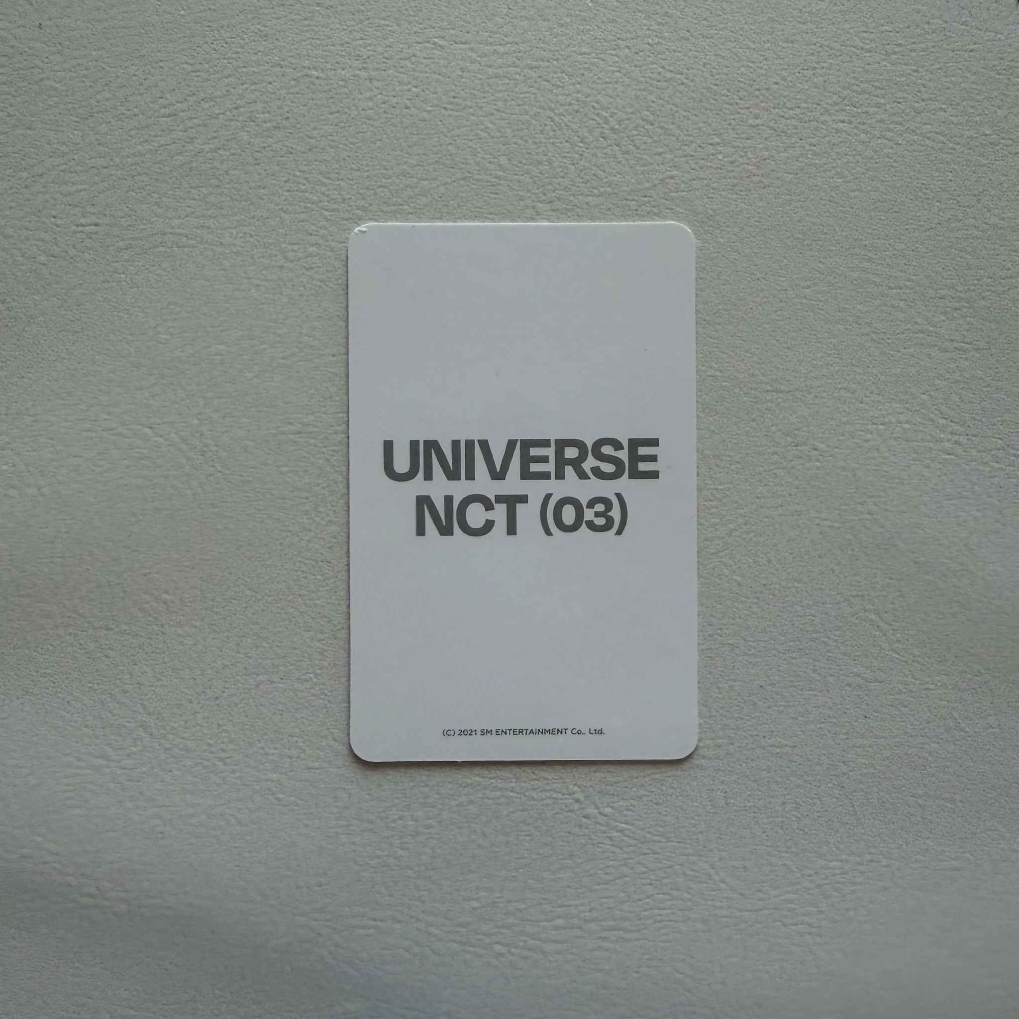 NCT Shotaro NCT - Shotaro - Universe MD Other merch photocard trading card selfie listing photo 2